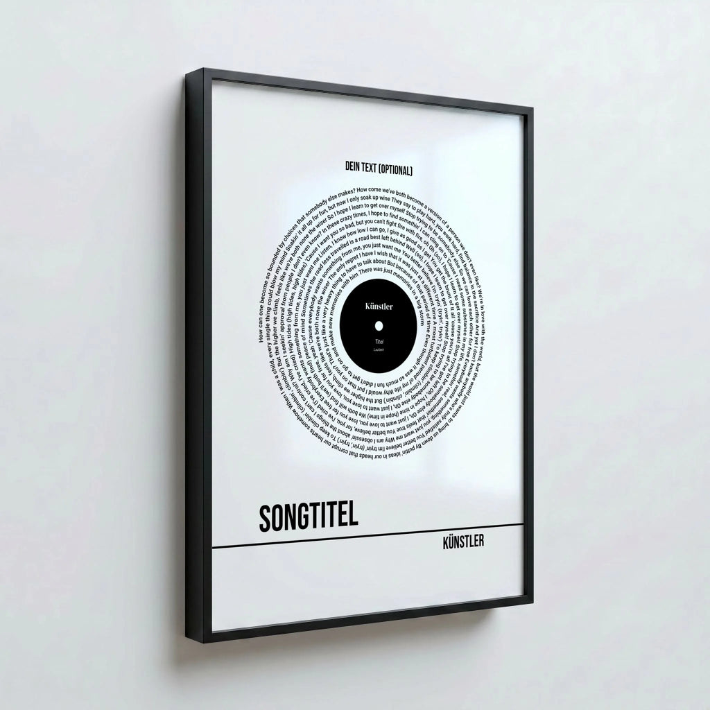 43 Poster schwarz