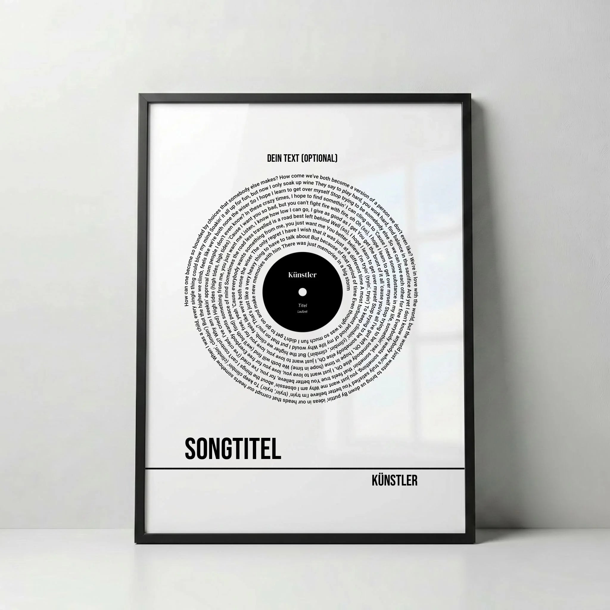 34 Poster schwarz