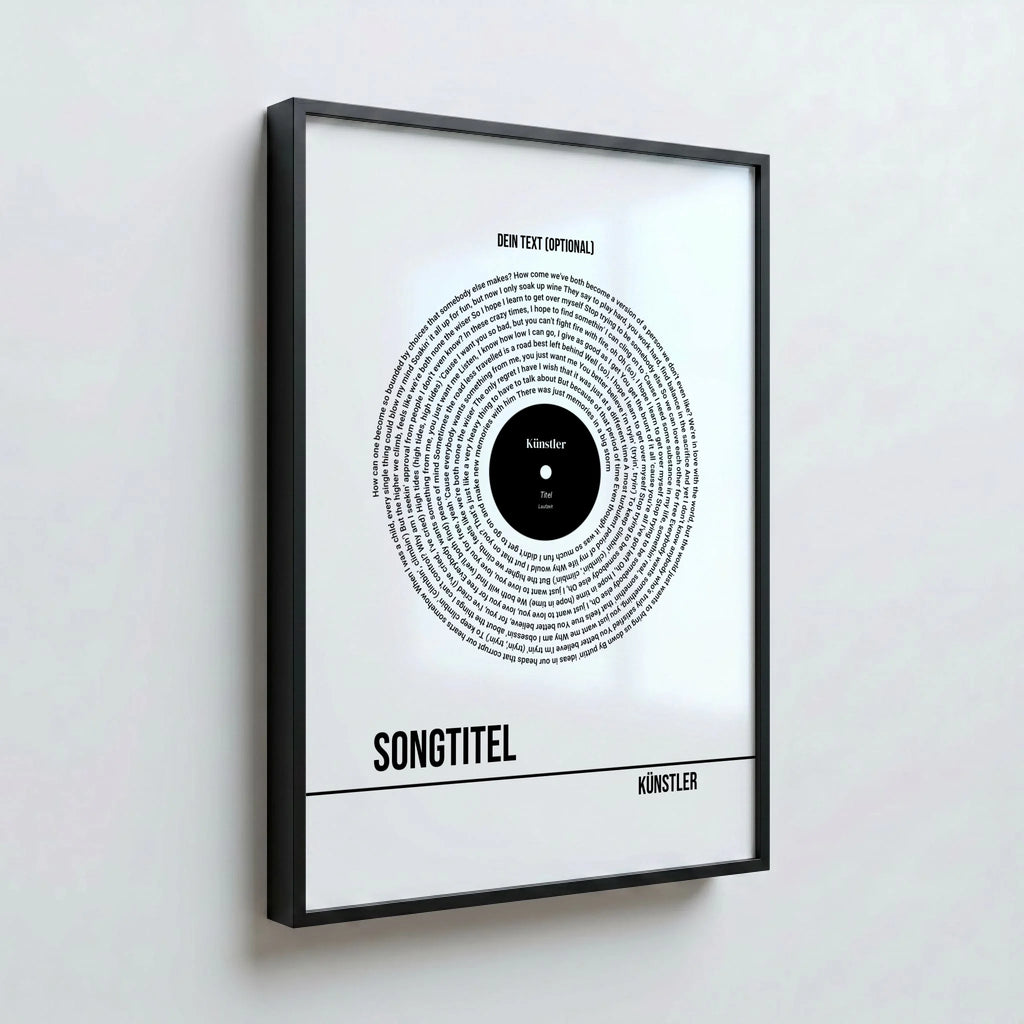 43 Poster schwarz