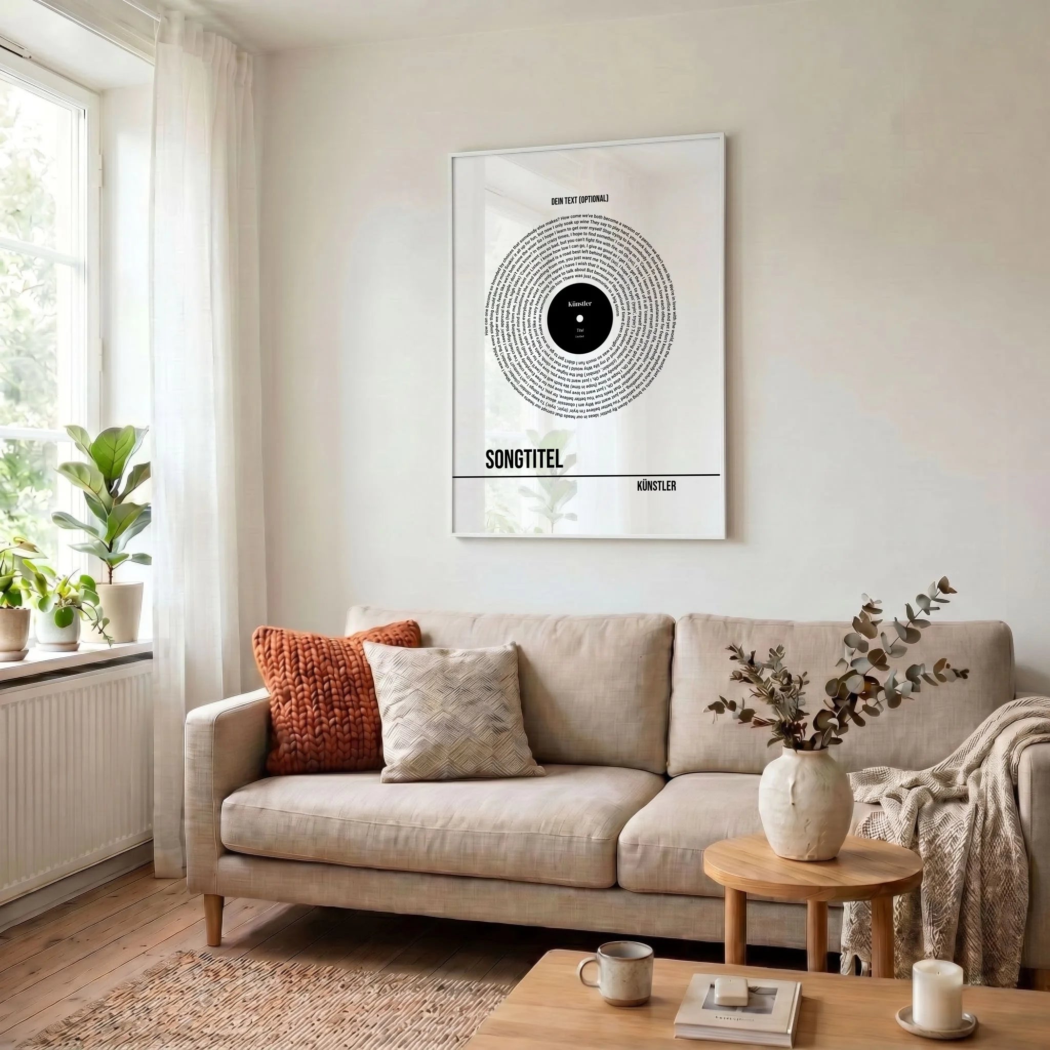34 Poster weiss Wohnzimmer