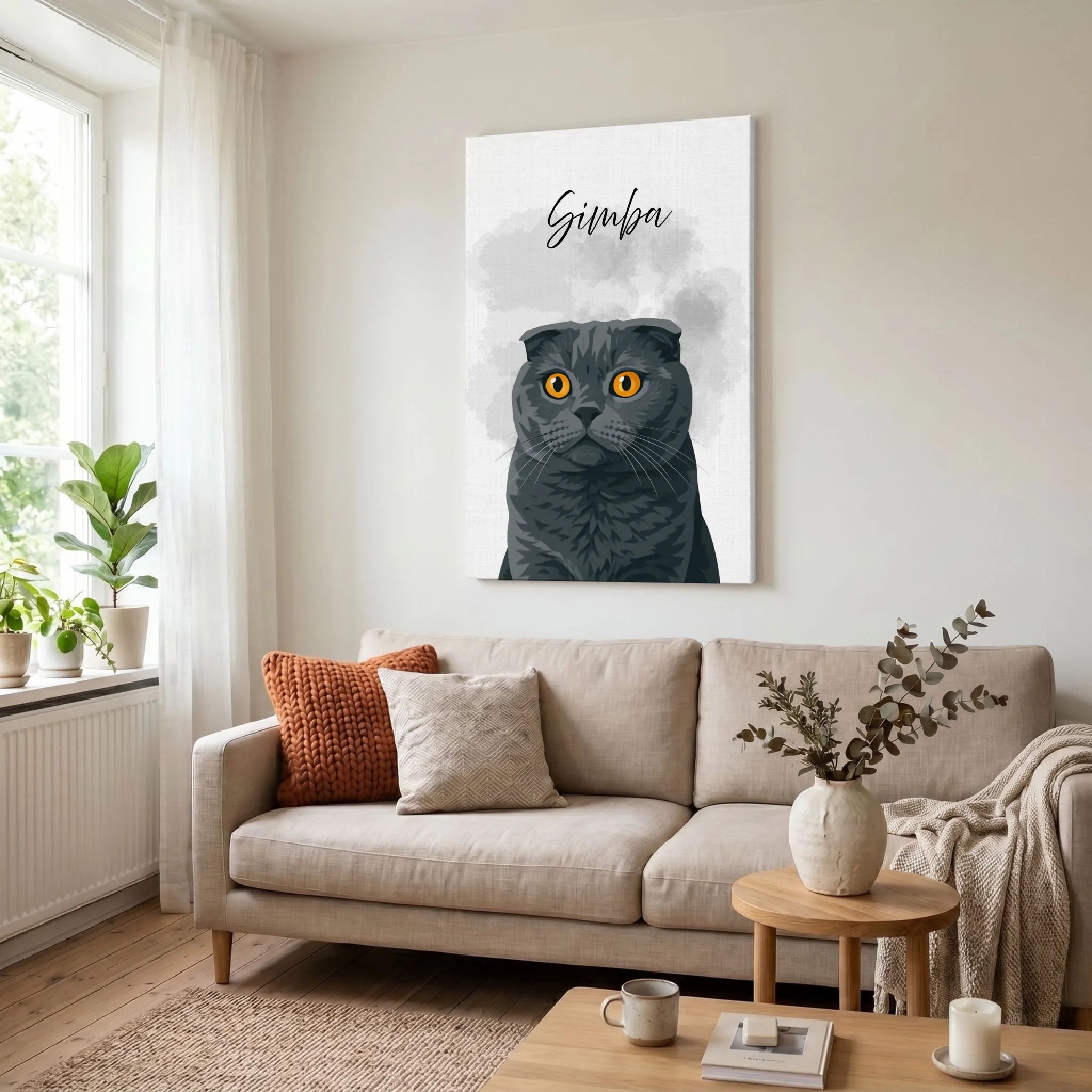 23 Leinwand Wohnzimmer