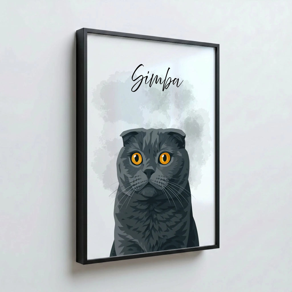 43 Poster schwarz