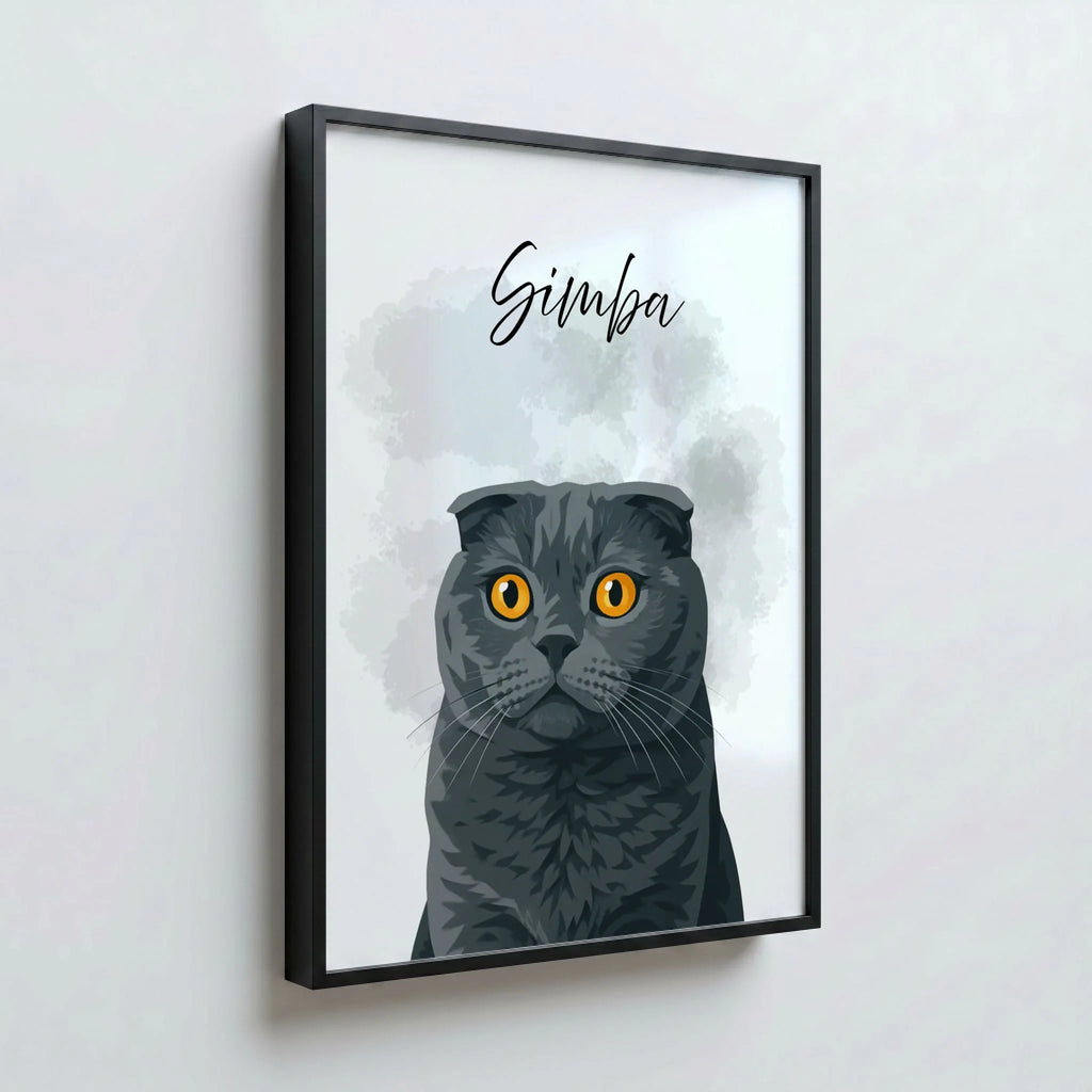 43 Poster schwarz
