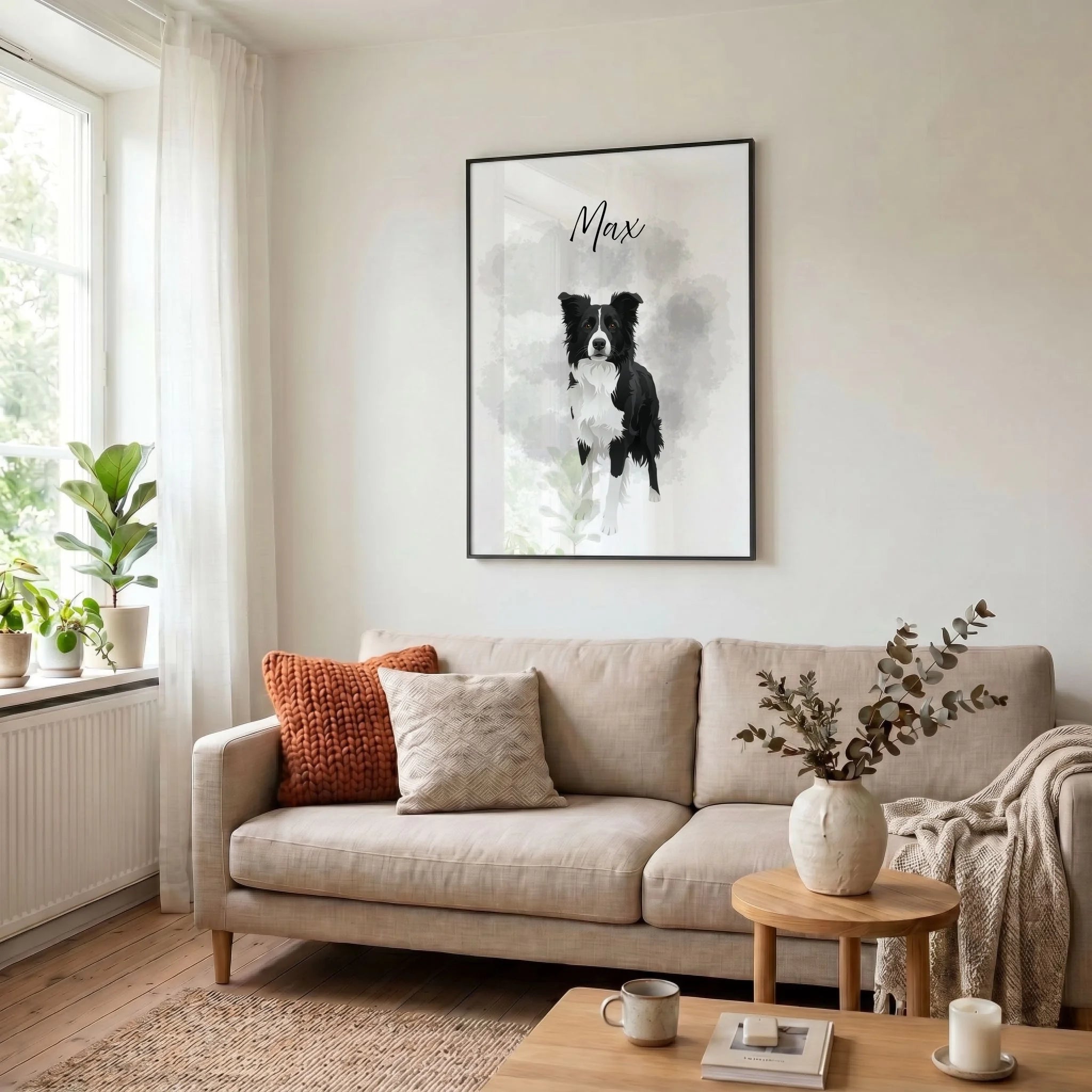 34 Poster schwarz Wohnzimmer