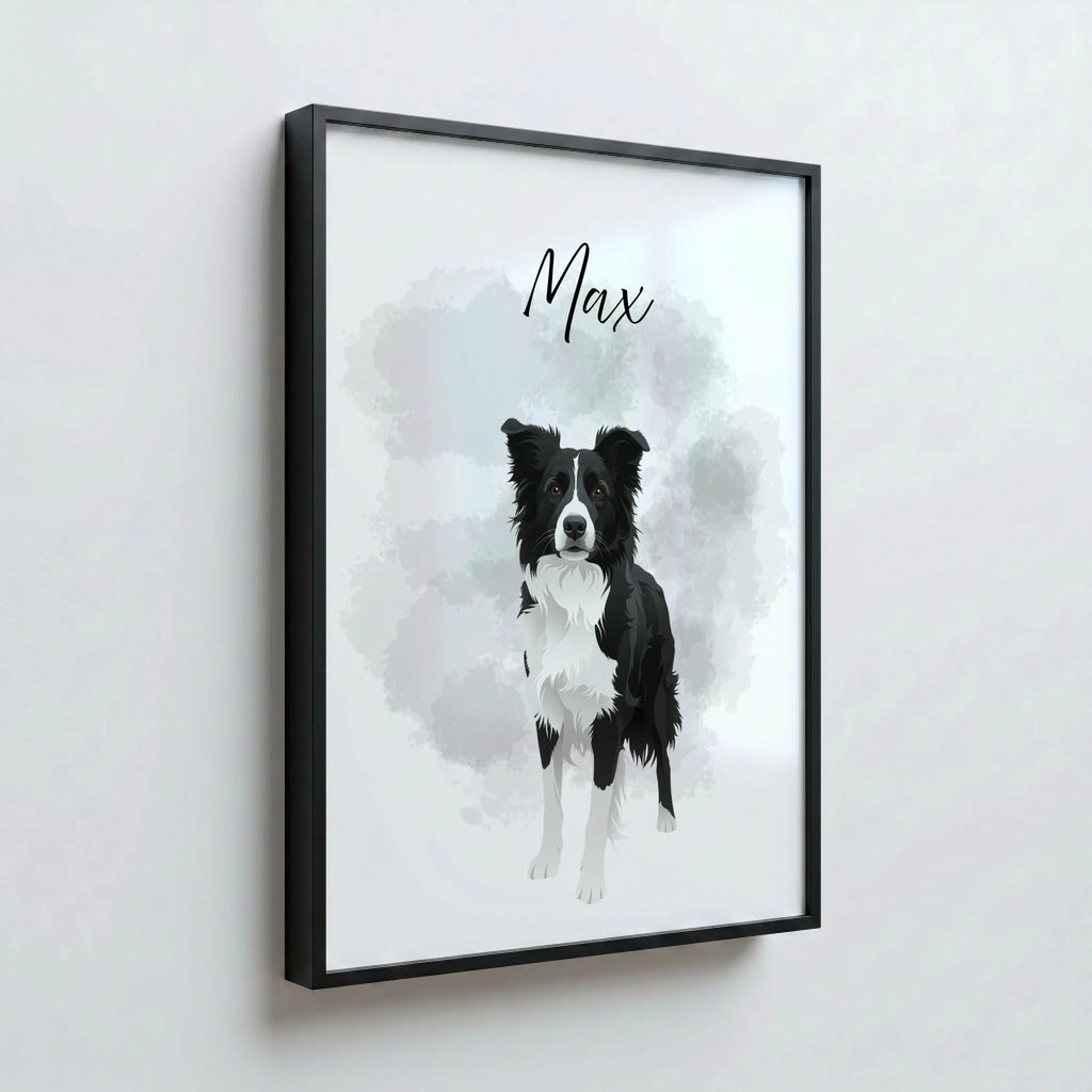 43 Poster schwarz