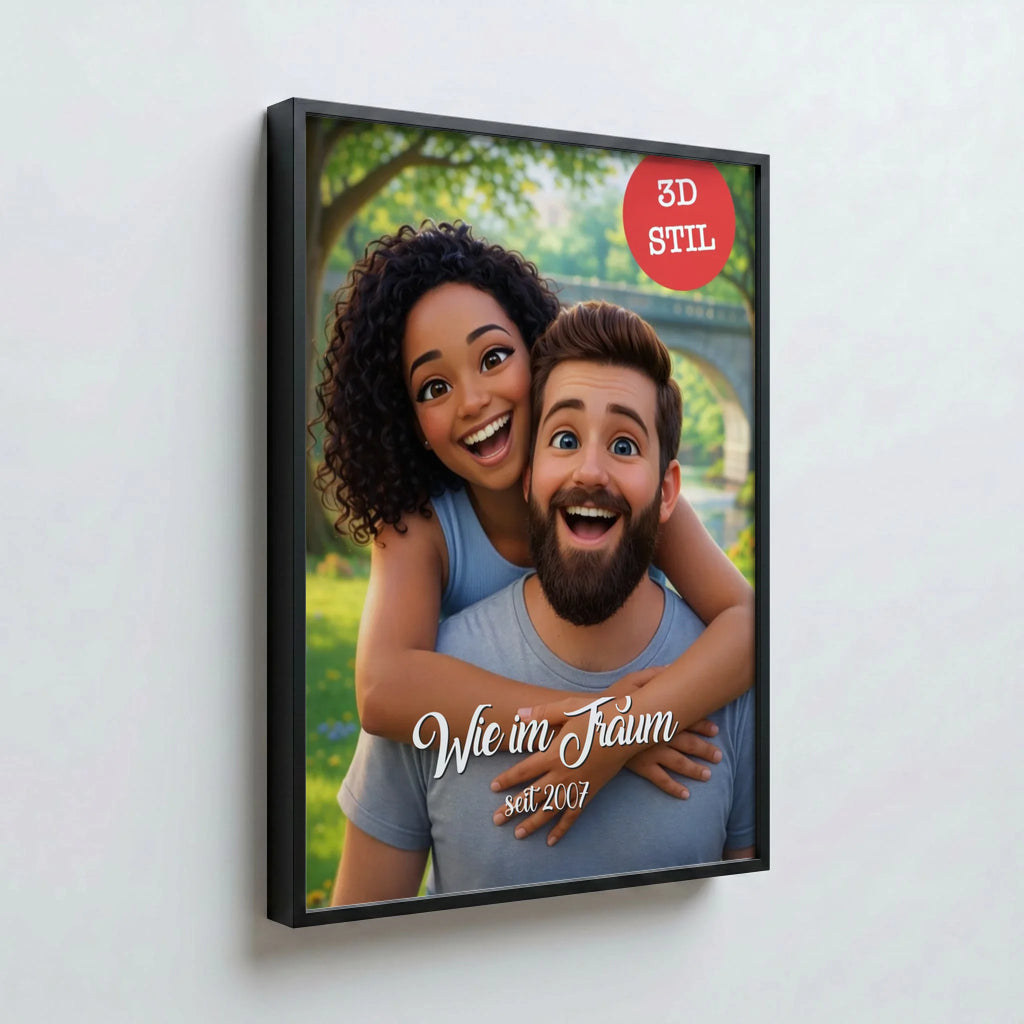 43 Poster schwarz