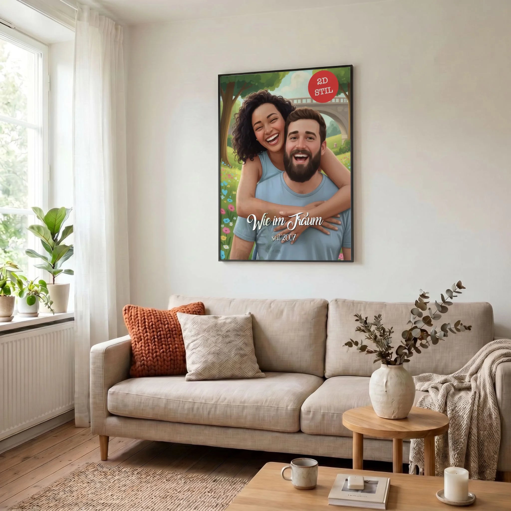 34 Poster schwarz Wohnzimmer