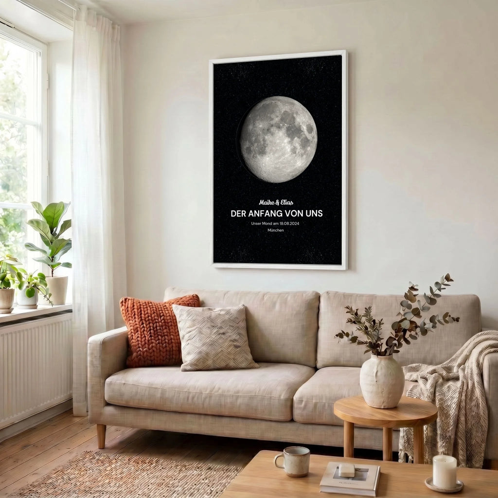 Leinwand Wohnzimmer 23 weiss