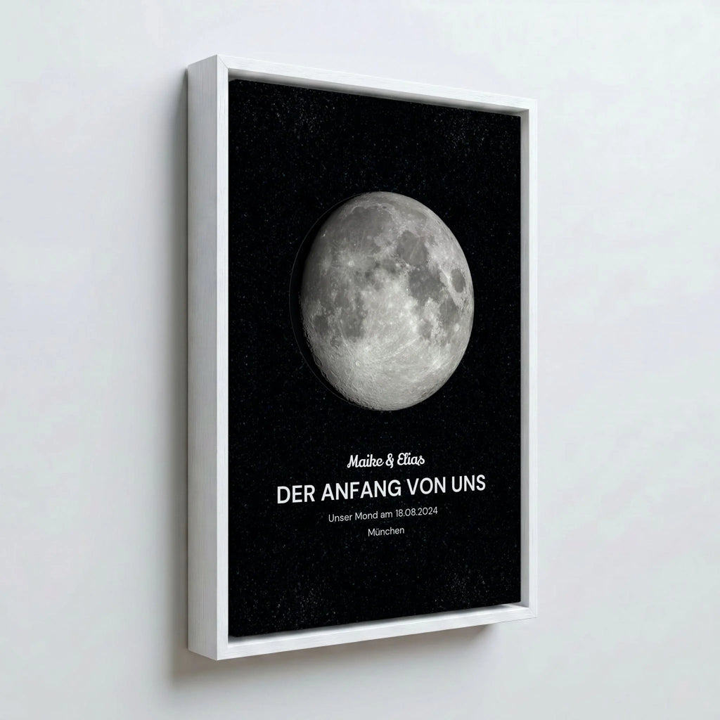 Perspektive Wand 23weiss frame canvas