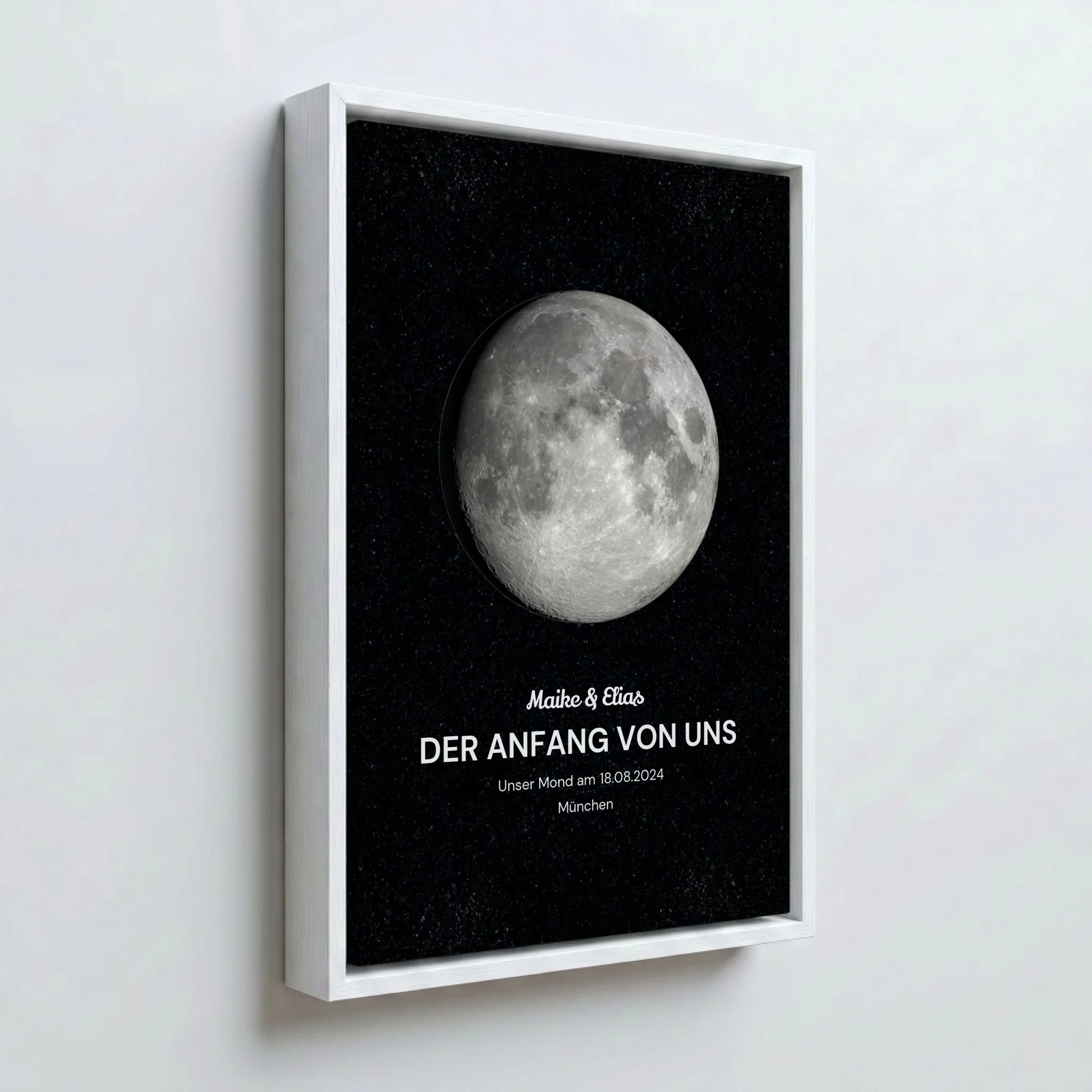 Perspektive Wand 23weiss frame canvas