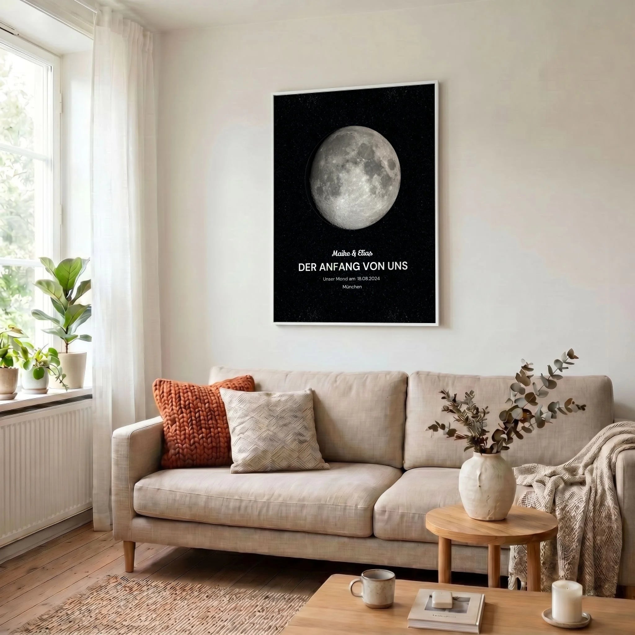 34 Poster weiss Wohnzimmer