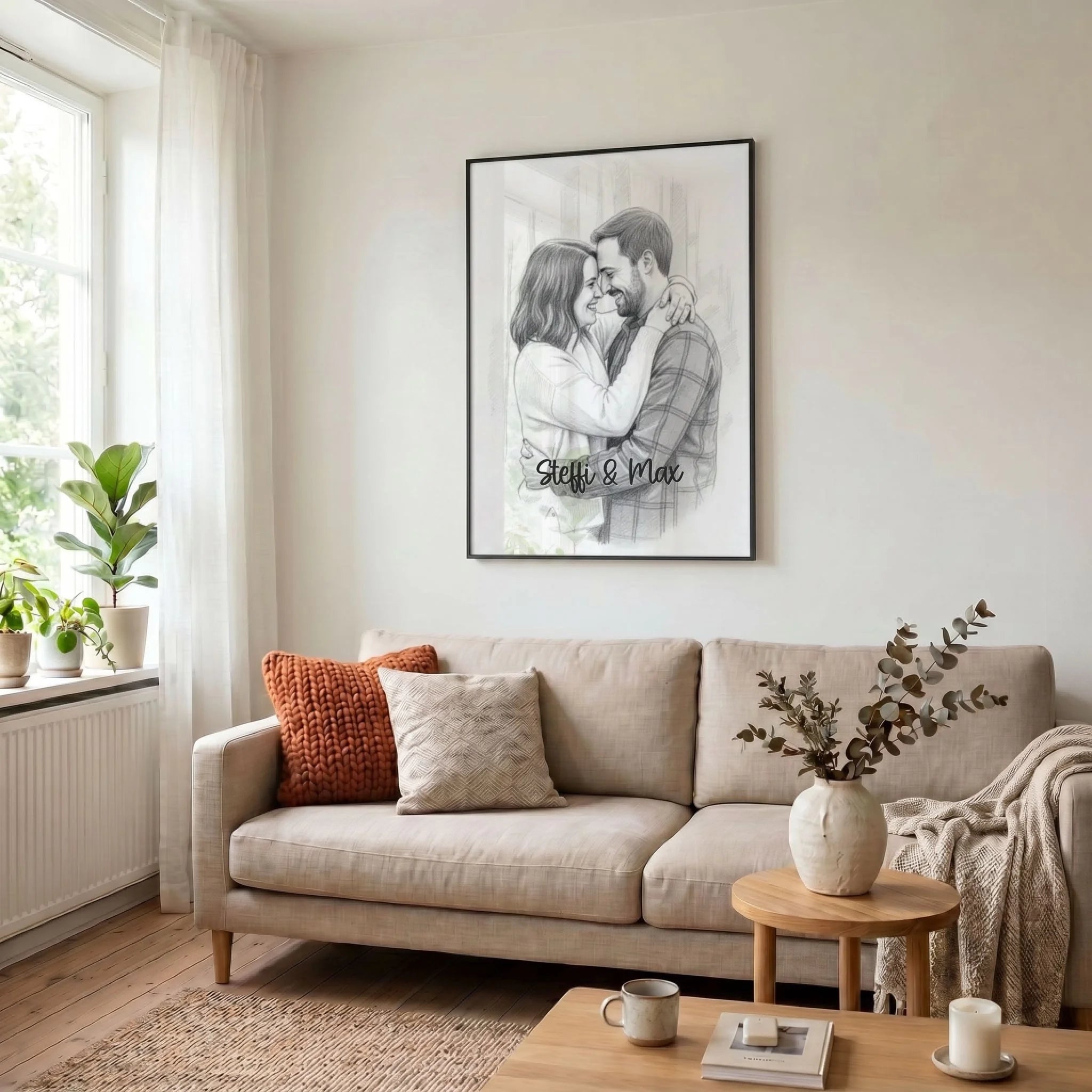 34 Poster schwarz Wohnzimmer