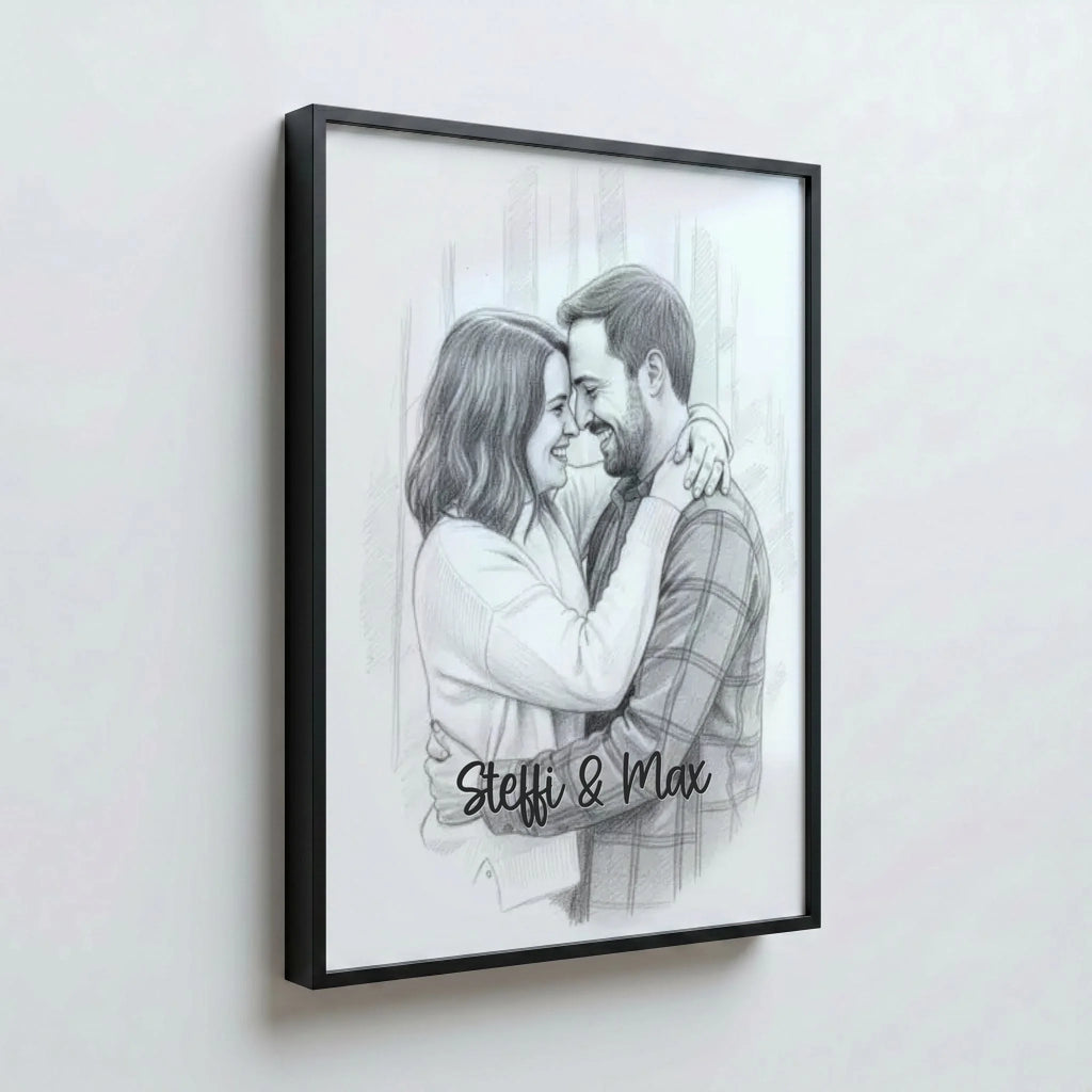 43 Poster schwarz