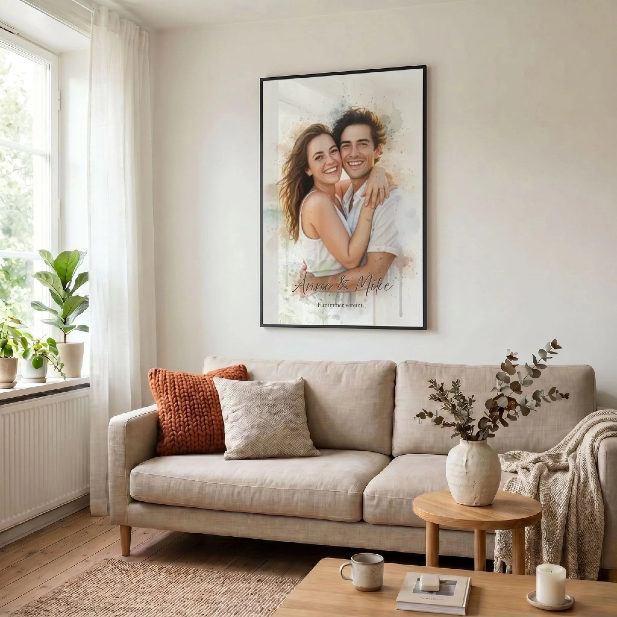 23 Poster schwarz Wohnzimmer