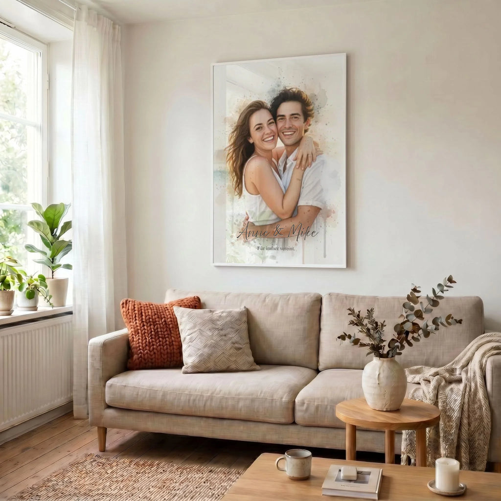 23 Poster weiss Wohnzimmer