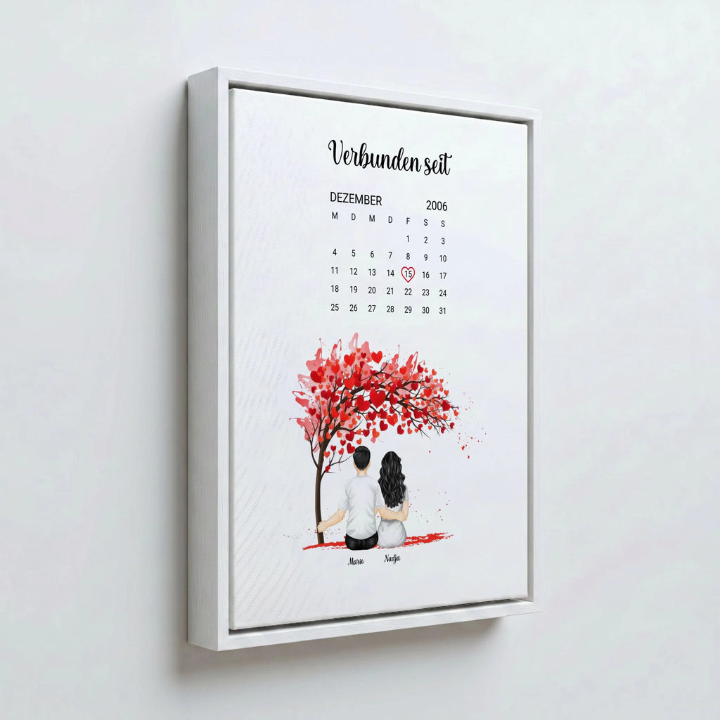 Perspektive Wand 34weiss canvas