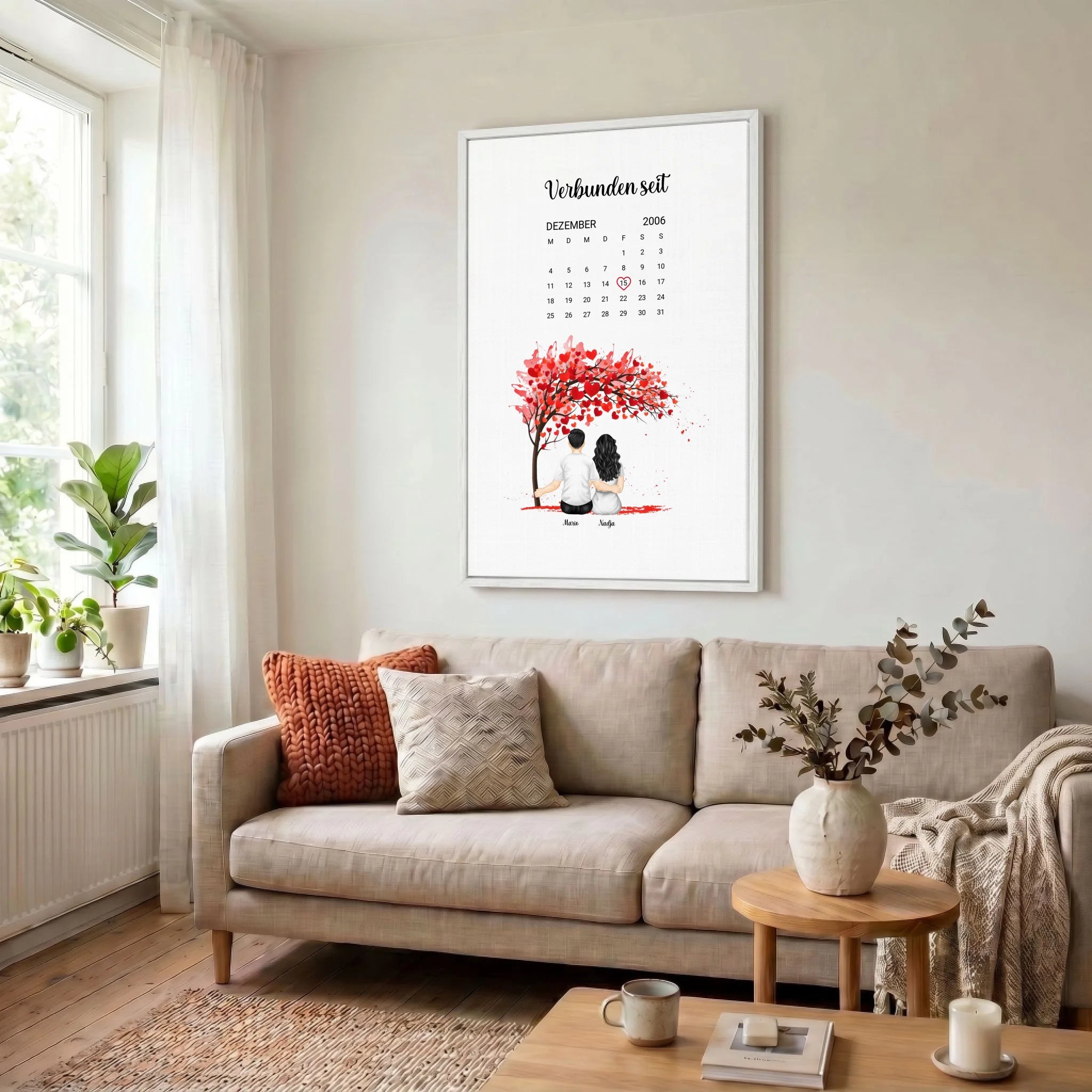Leinwand Wohnzimmer 23 weiss