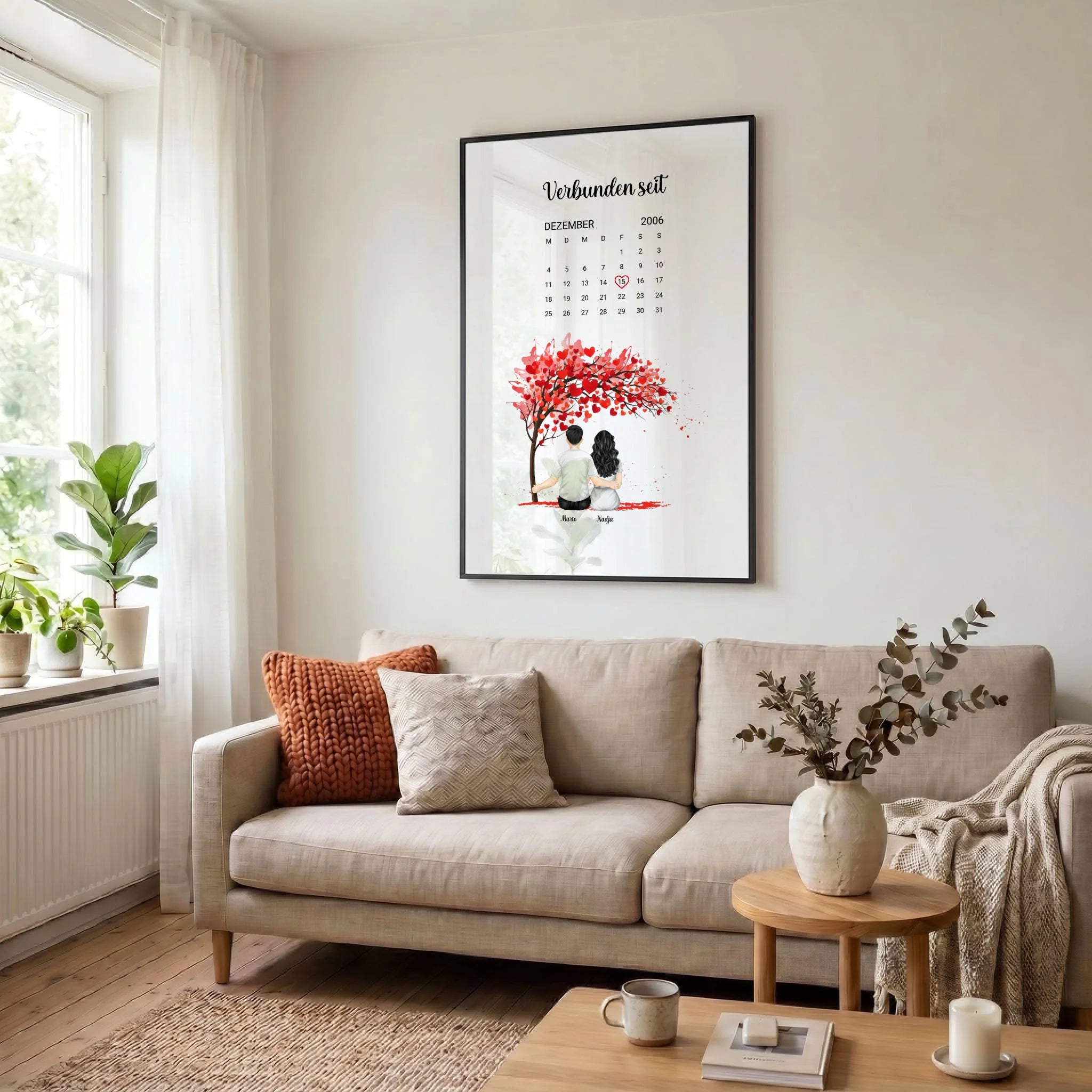 23 Poster schwarz Wohnzimmer