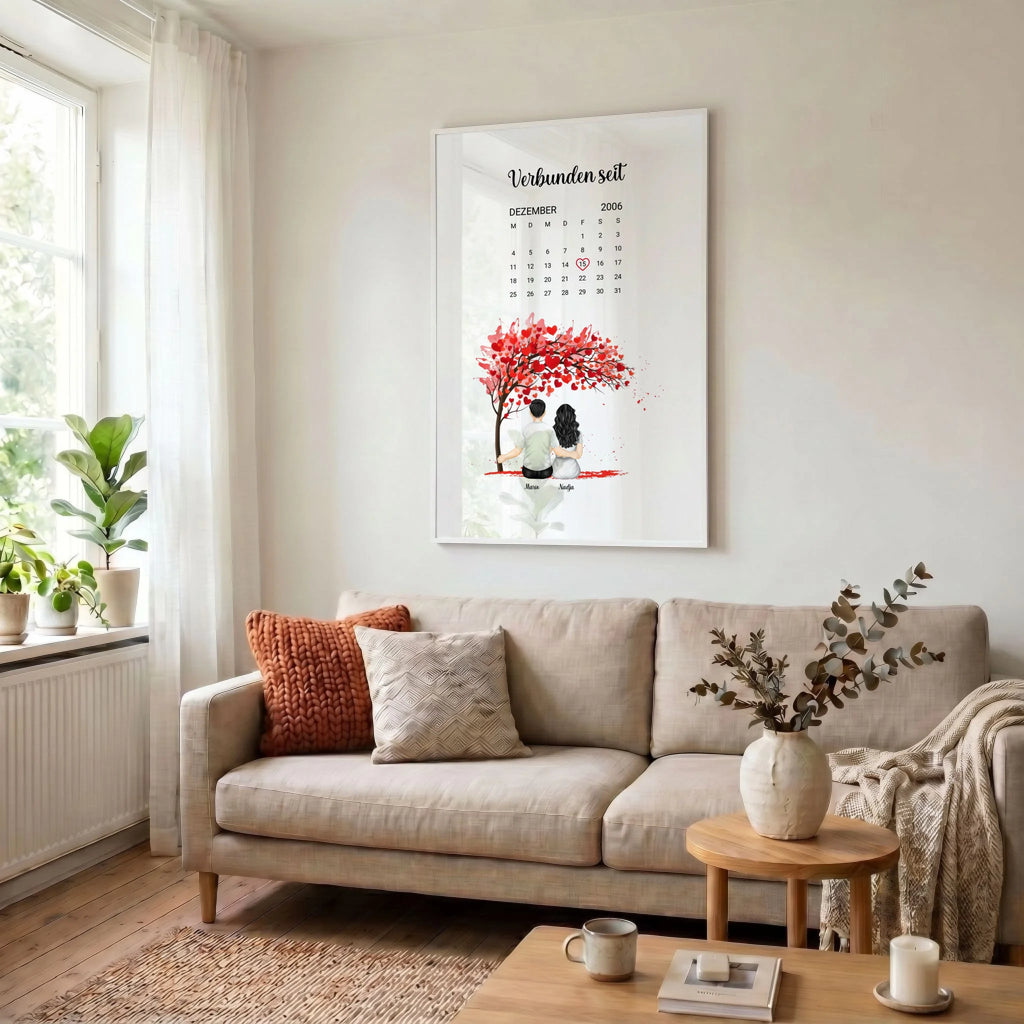 23 Poster weiss Wohnzimmer
