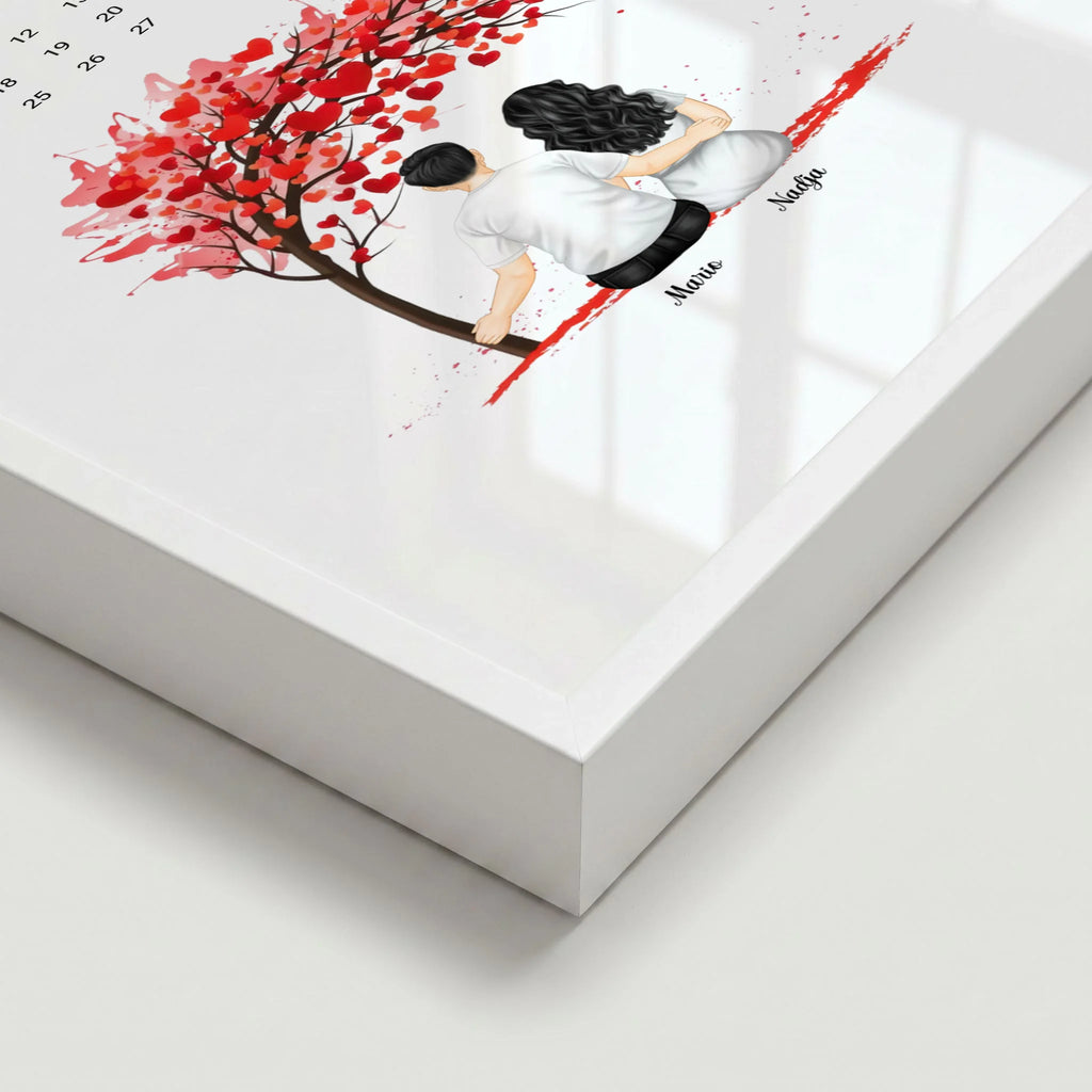 Poster weiss Close Up