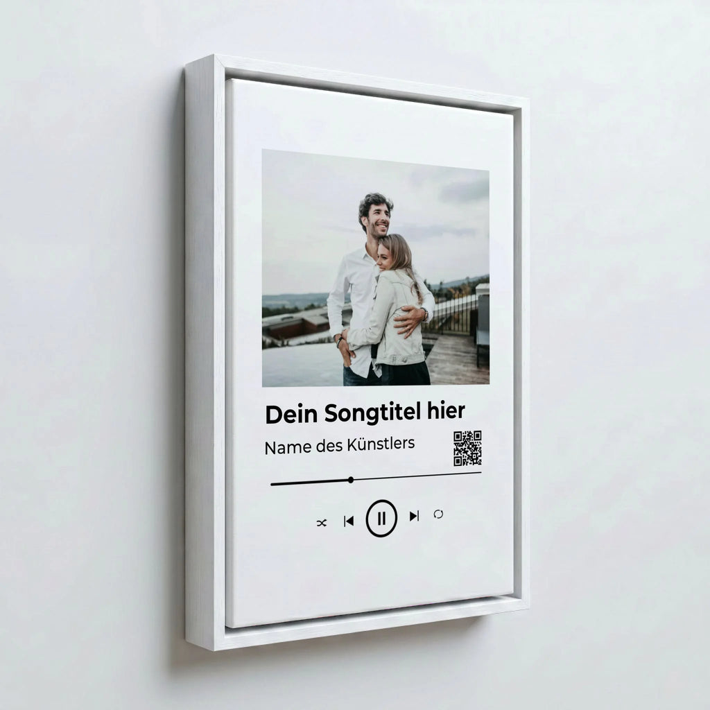 Perspektive Wand 23weiss frame canvas