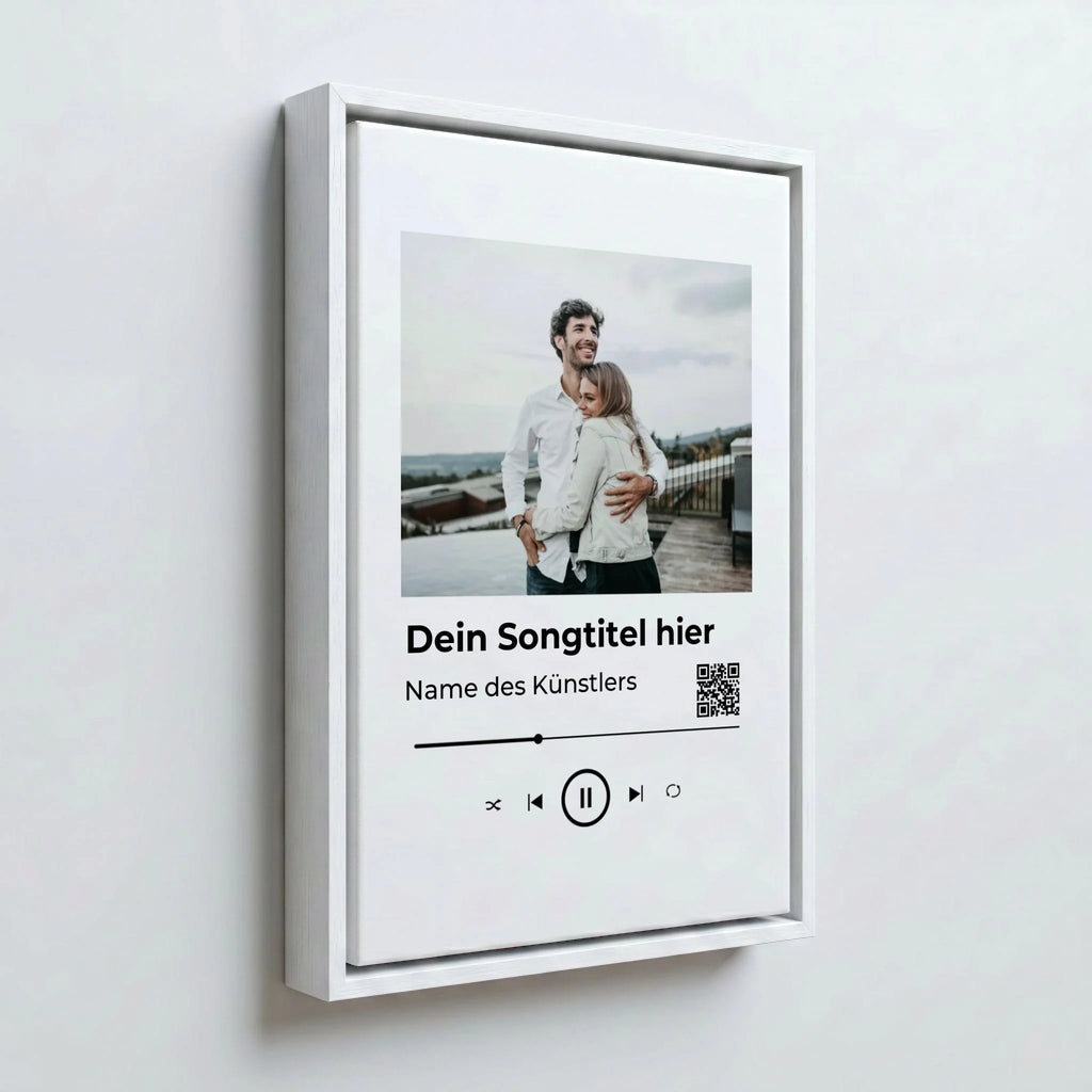 Perspektive Wand 23weiss frame canvas