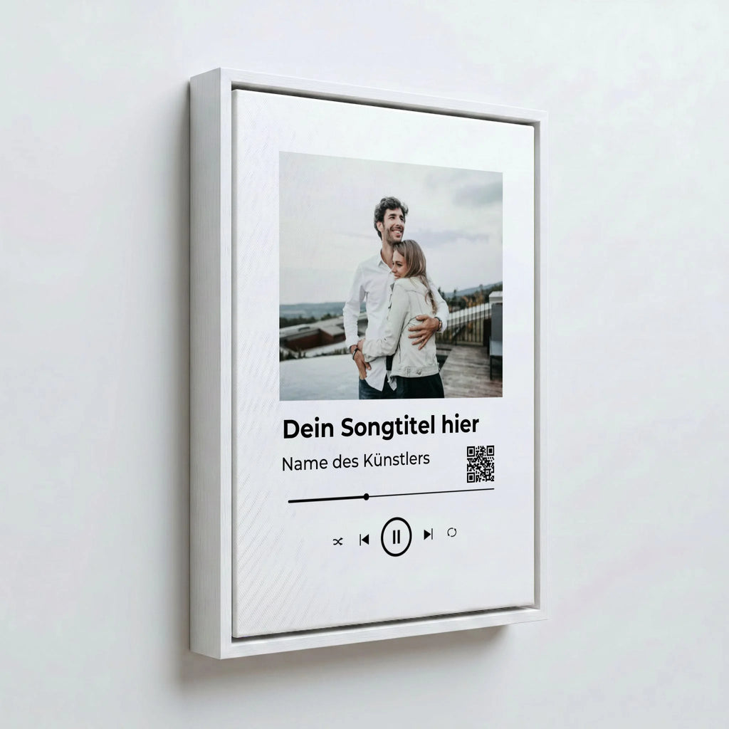 Perspektive Wand 34weiss canvas