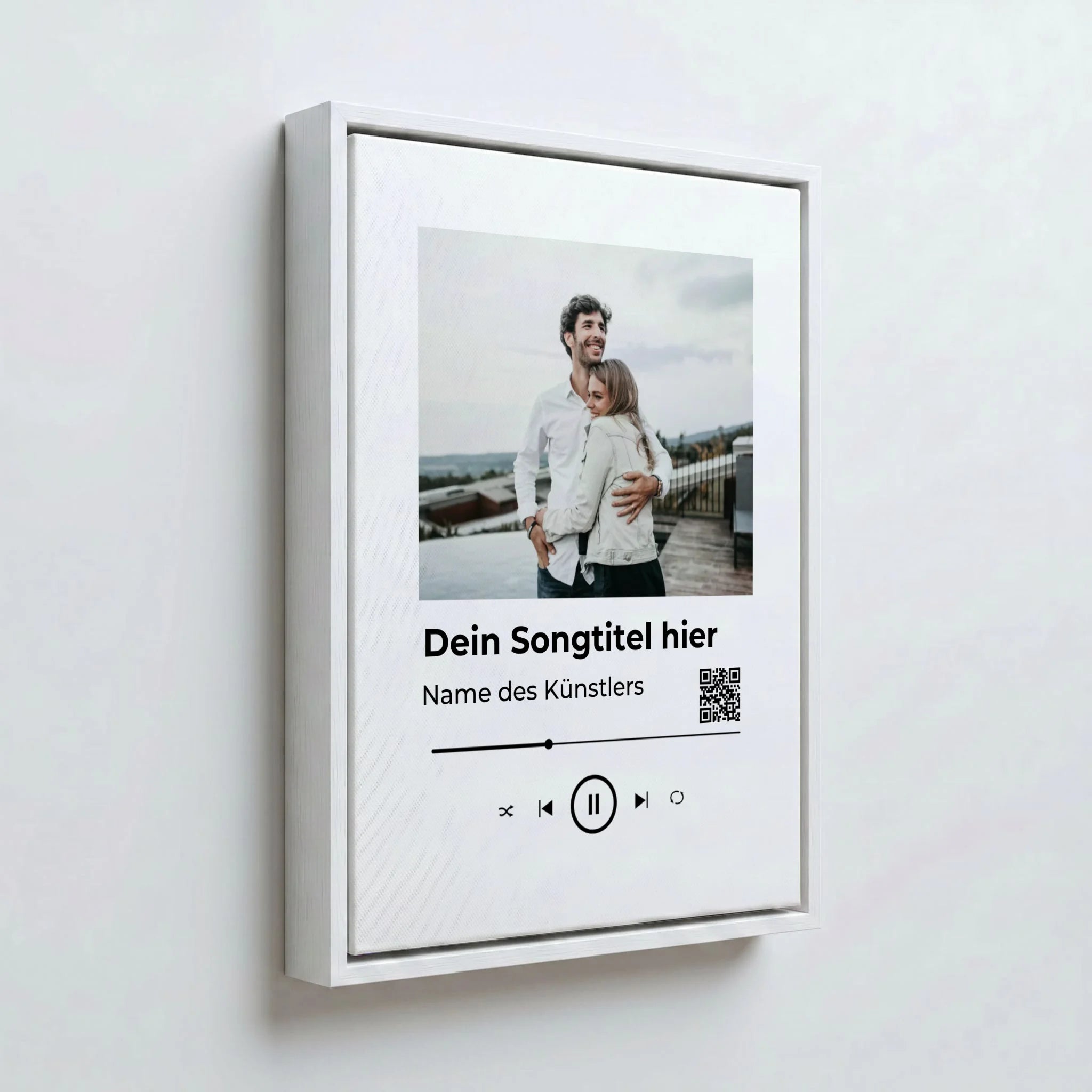 Perspektive Wand 34weiss canvas