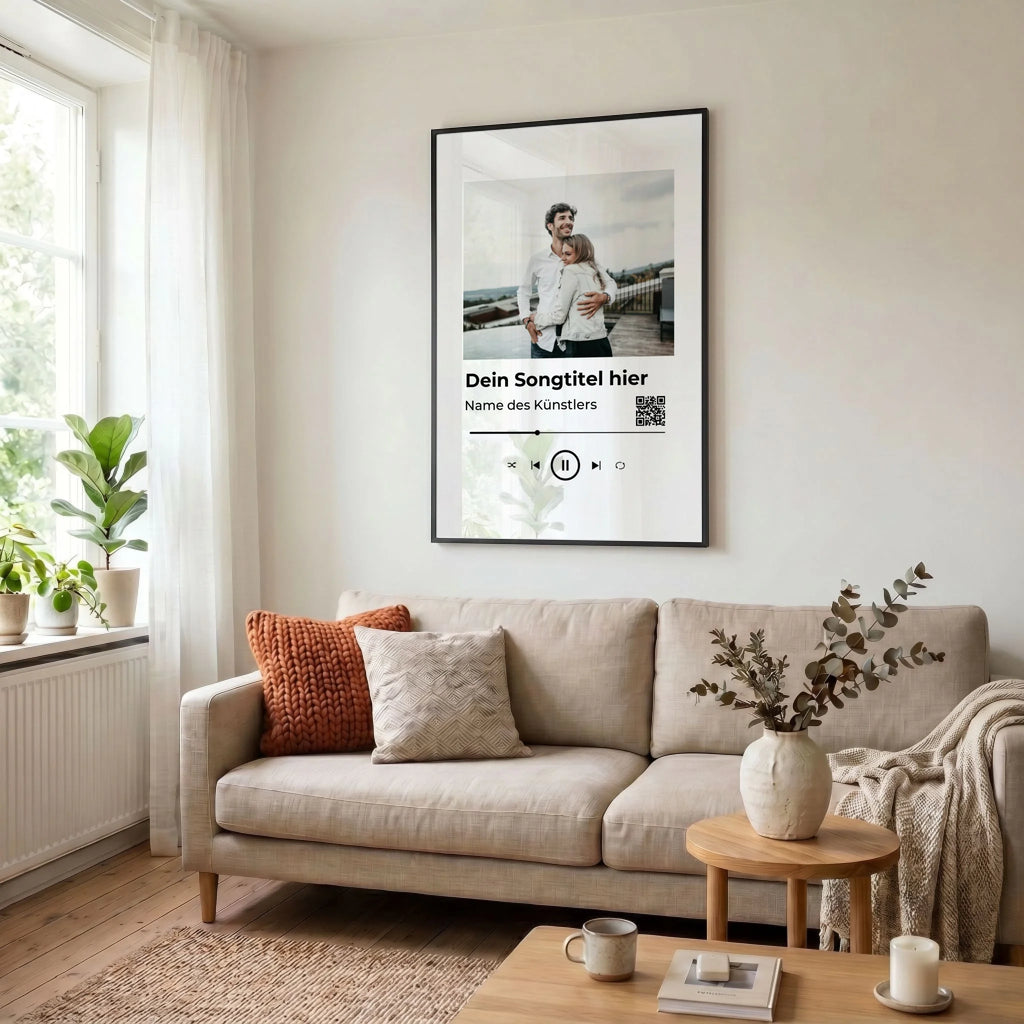 23 Poster schwarz Wohnzimmer
