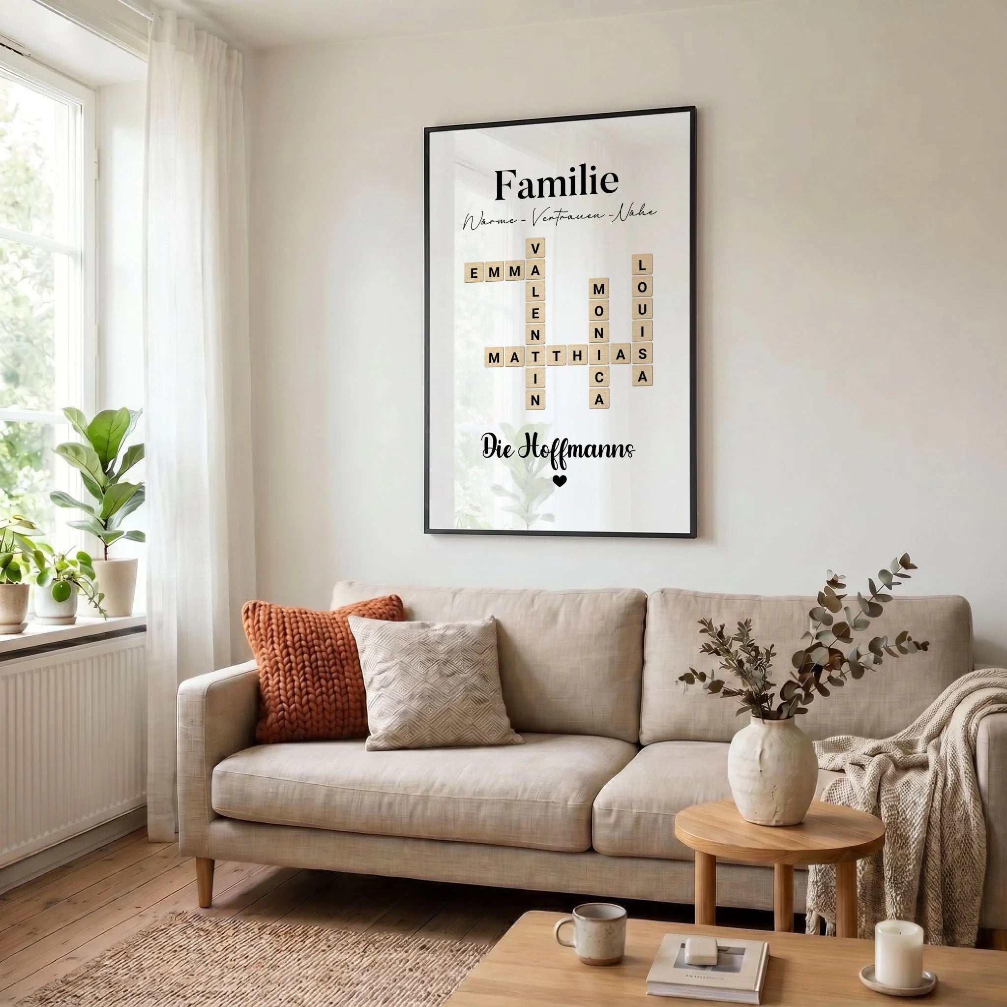 23 Poster schwarz Wohnzimmer