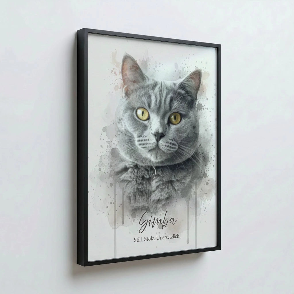 43 Poster schwarz