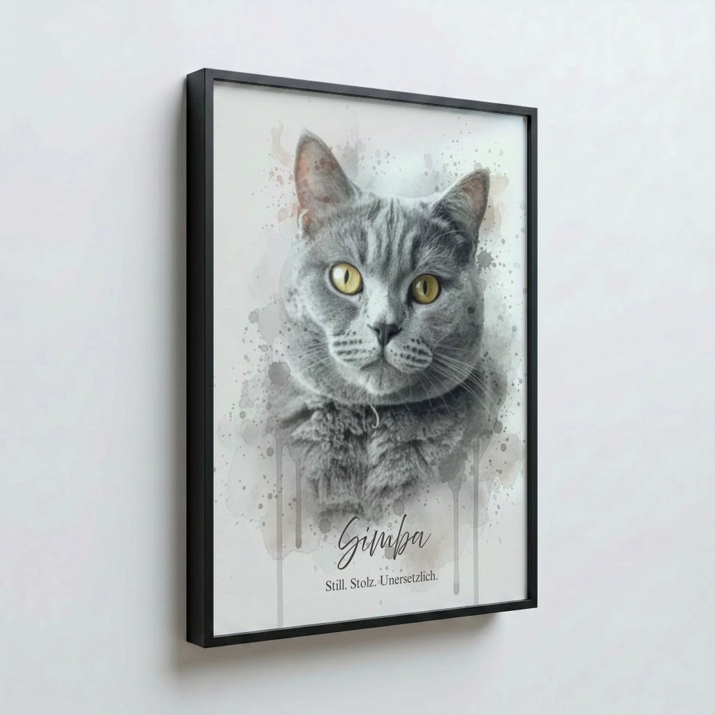 43 Poster schwarz