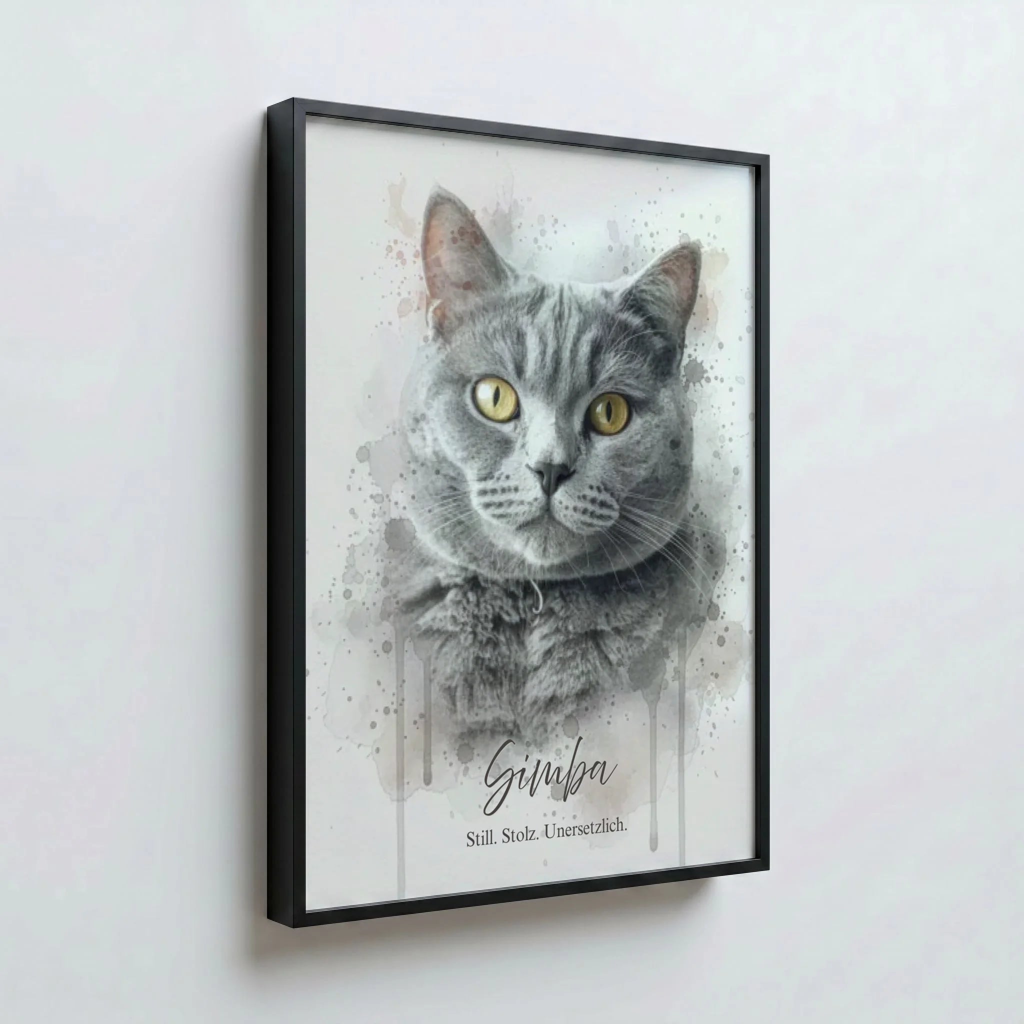 43 Poster schwarz