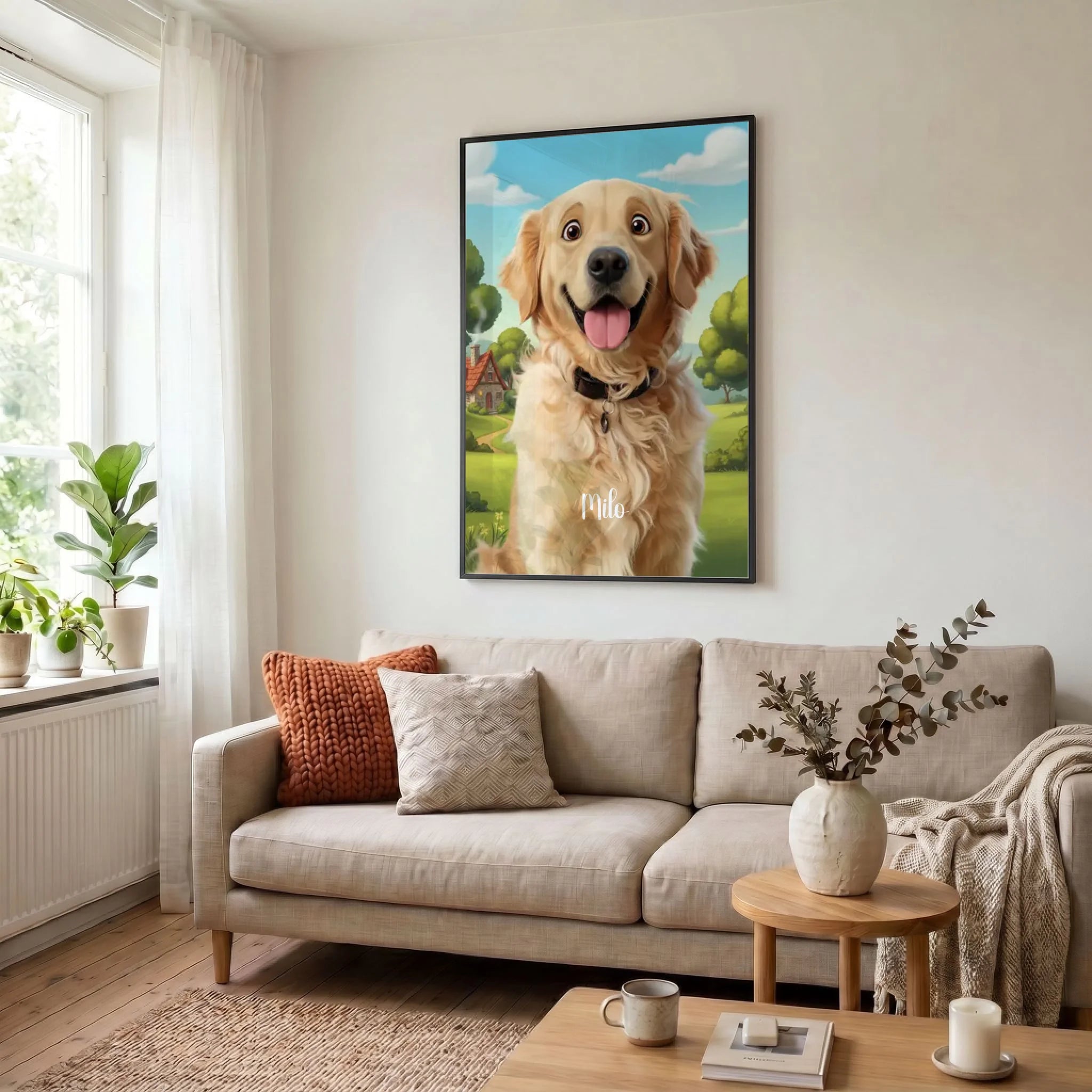 23 Poster schwarz Wohnzimmer