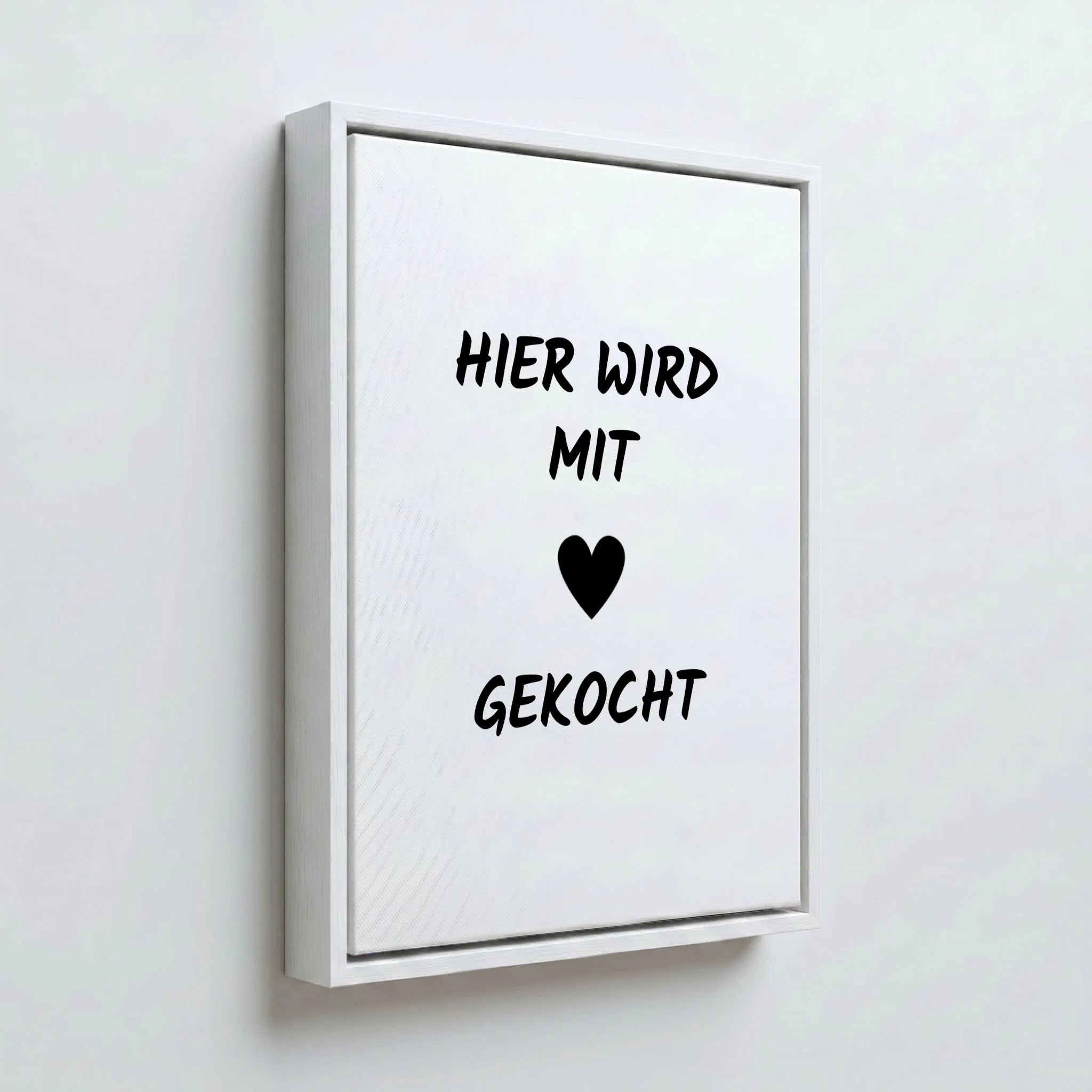 Perspektive Wand 34weiss canvas