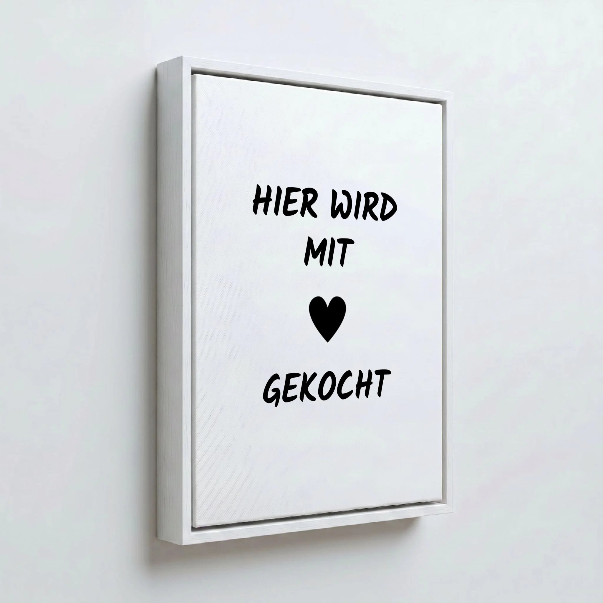 Perspektive Wand 34weiss canvas