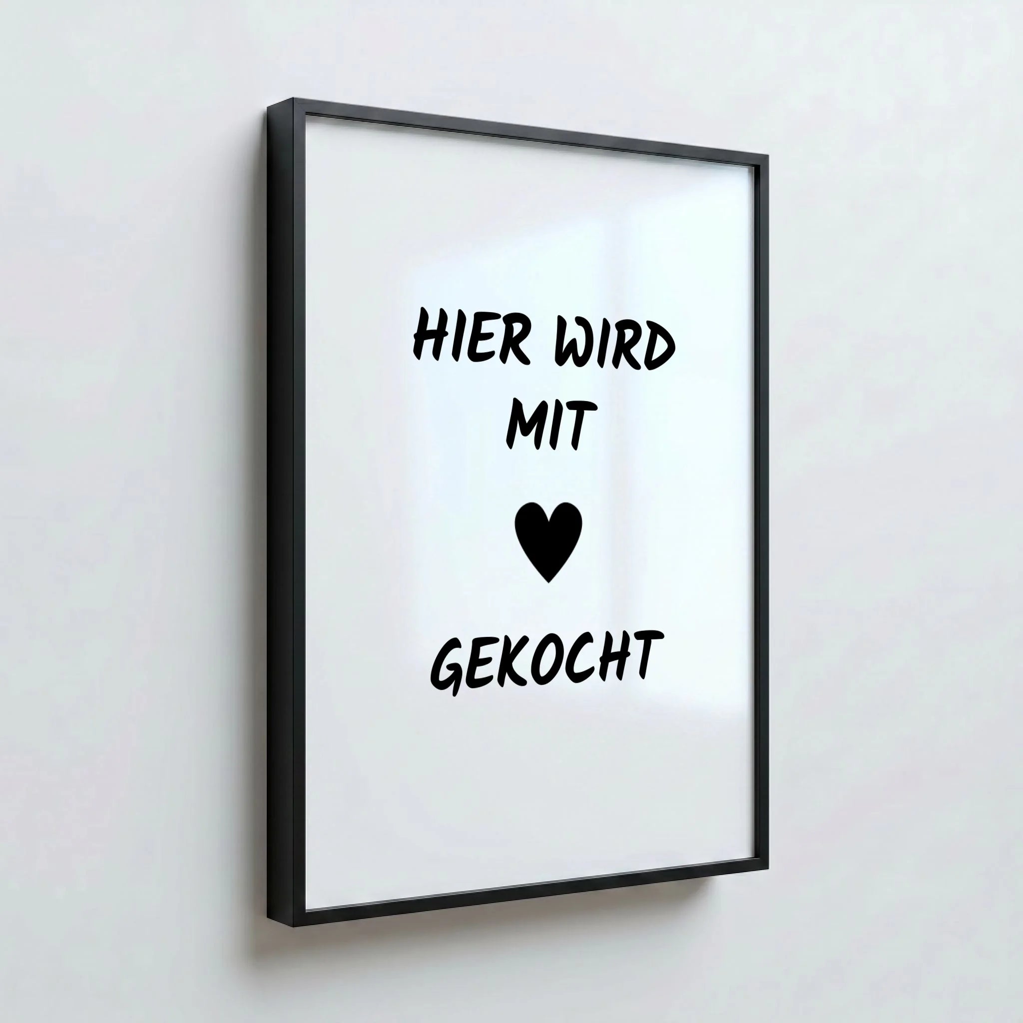 43 Poster schwarz