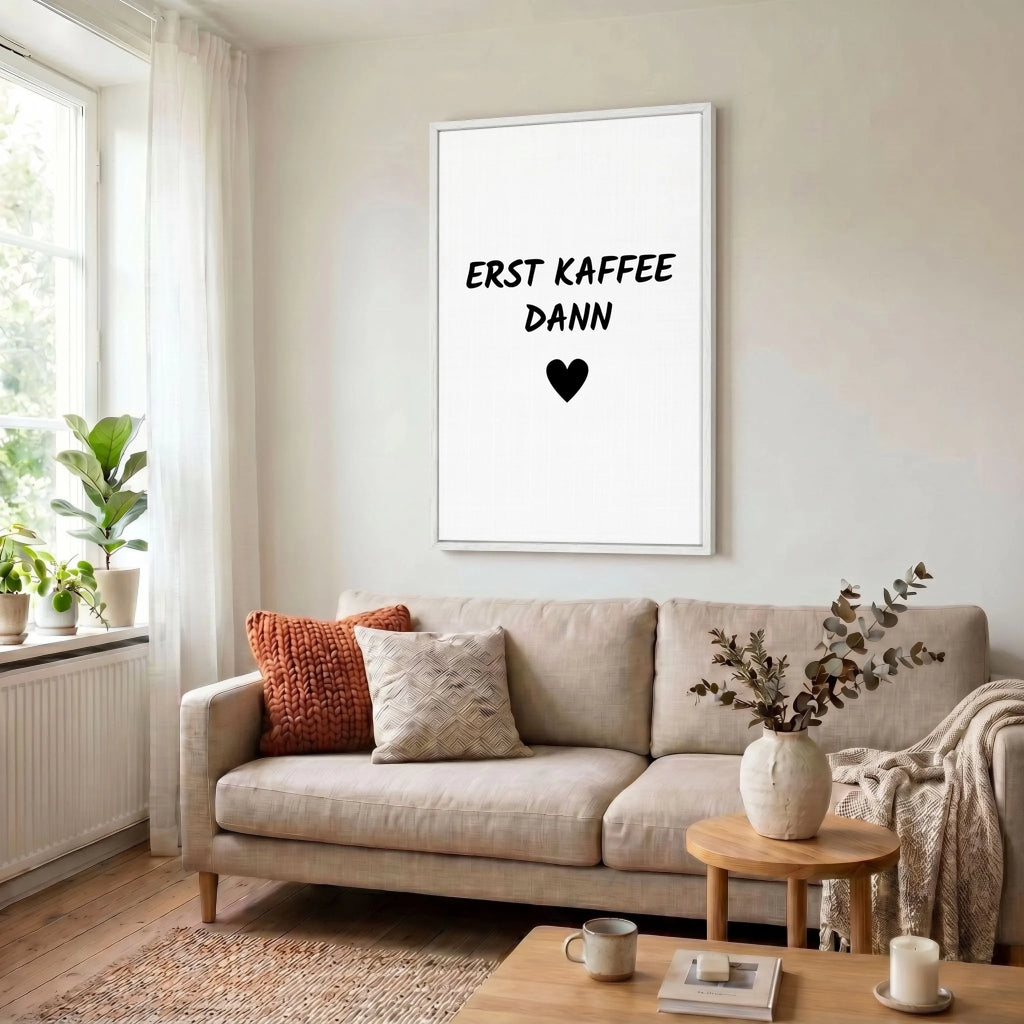 Leinwand Wohnzimmer 23 weiss