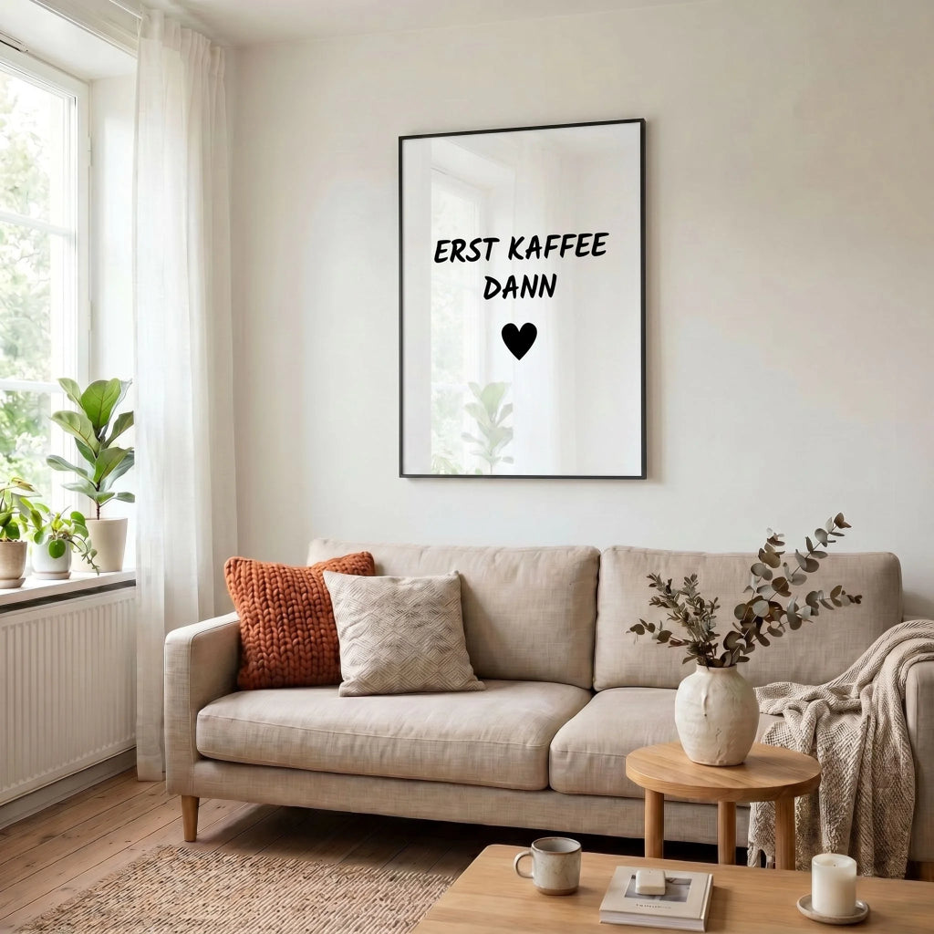 34 Poster schwarz Wohnzimmer
