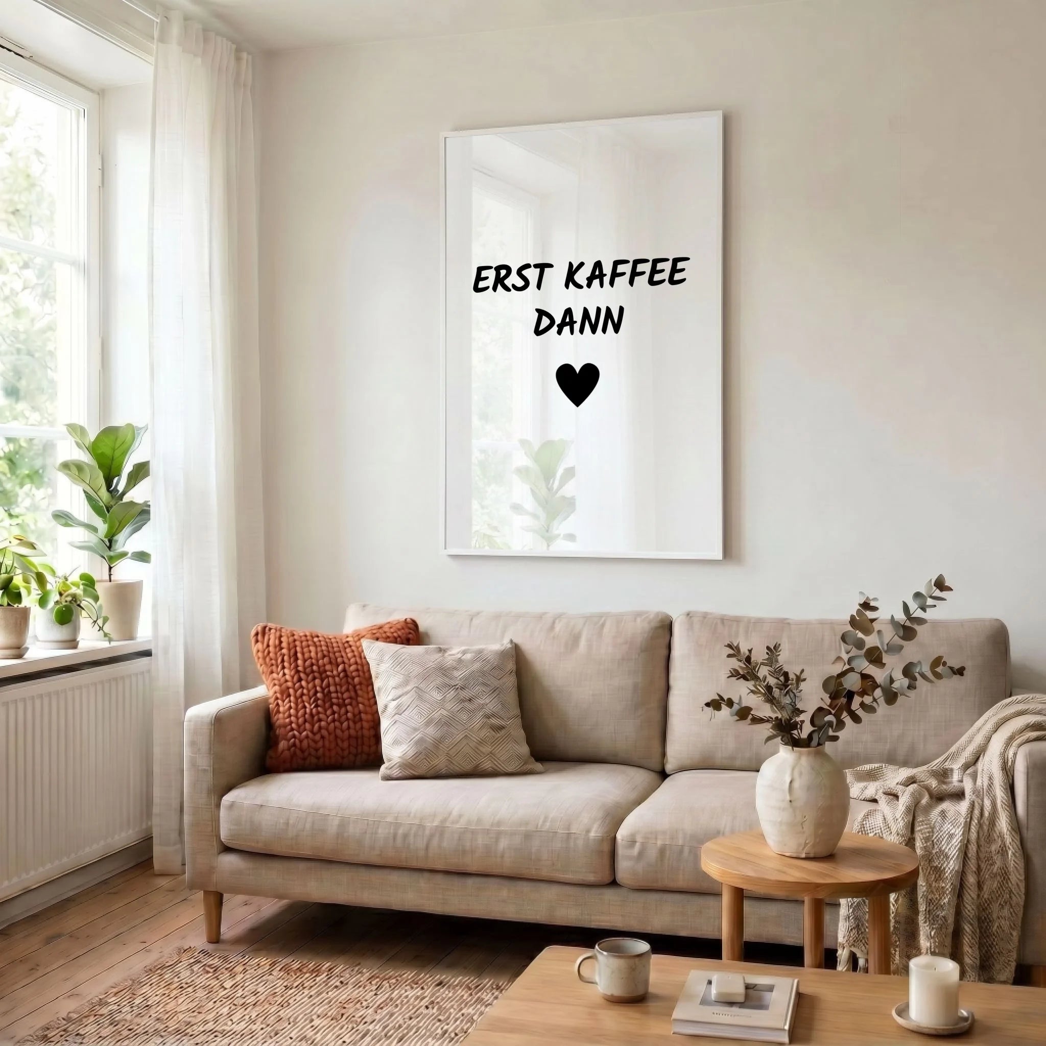 23 Poster weiss Wohnzimmer