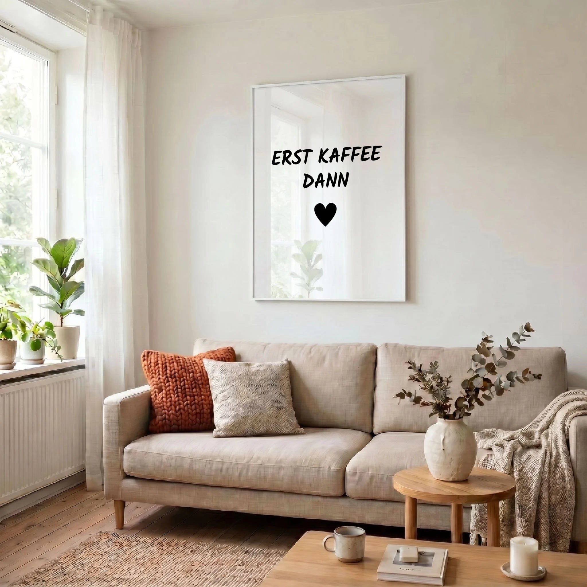 34 Poster weiss Wohnzimmer
