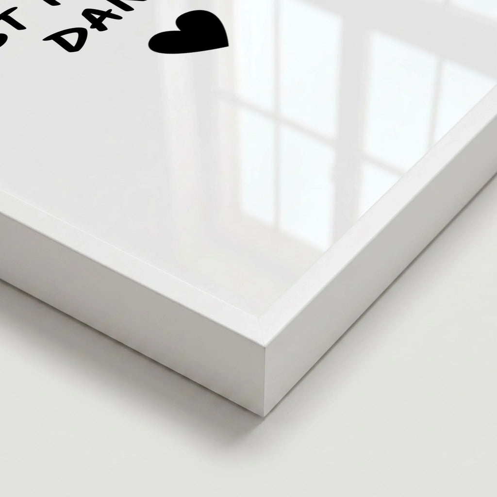 Poster weiss Close Up