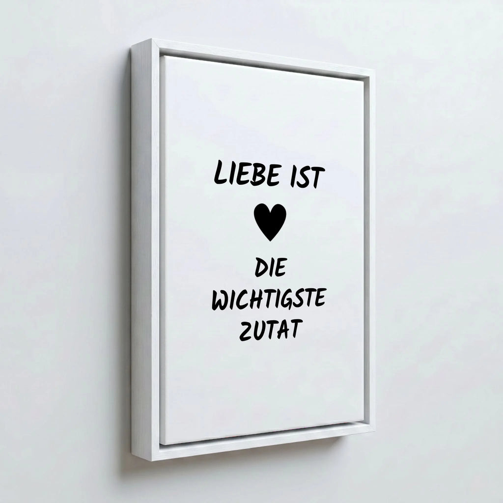 Perspektive Wand 23weiss frame canvas