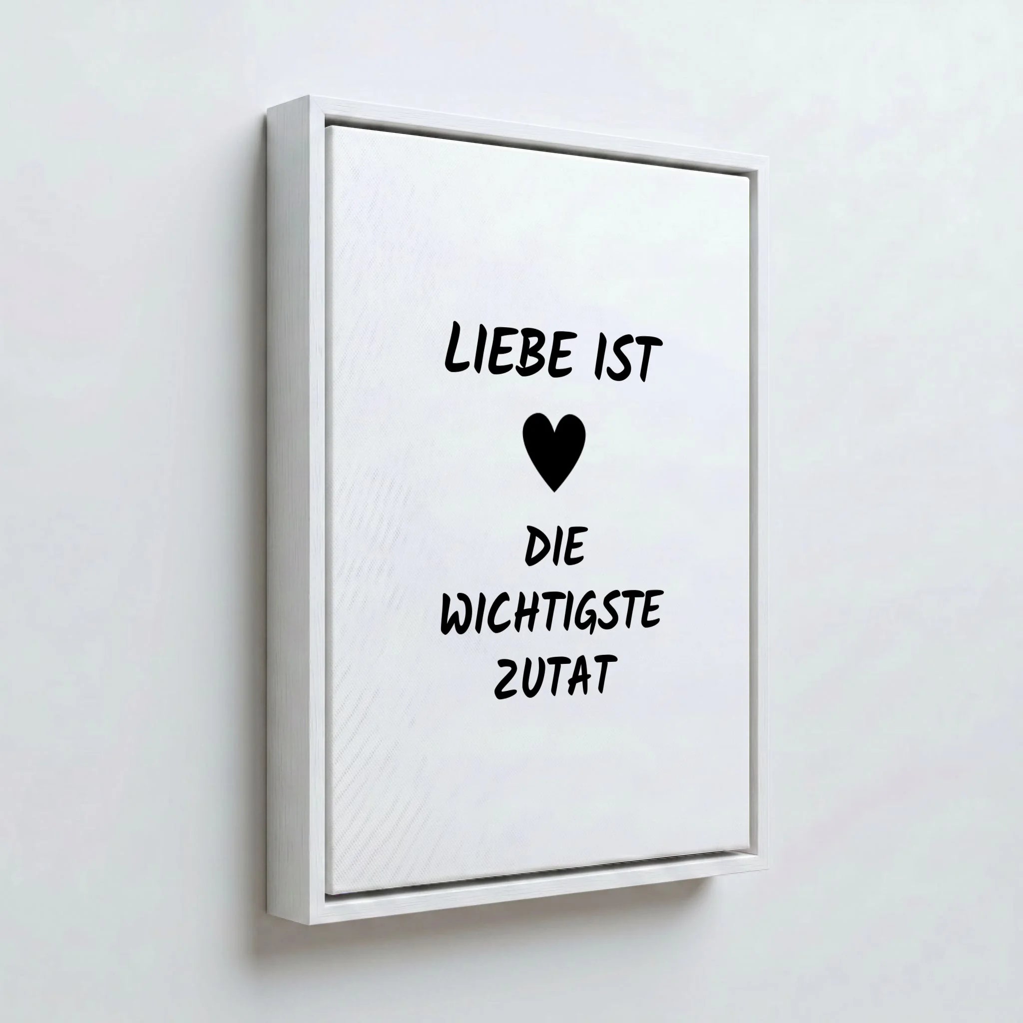 Perspektive Wand 34weiss canvas