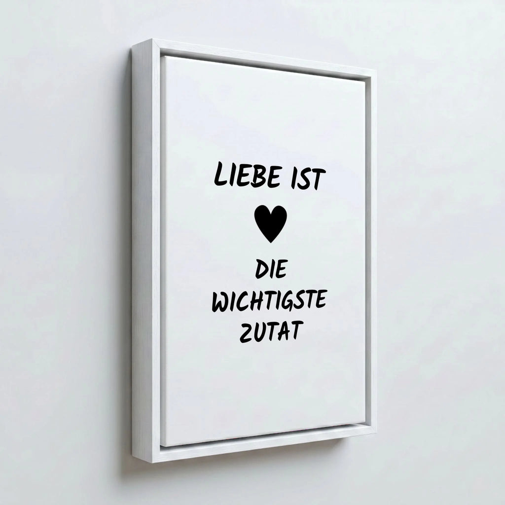 Perspektive Wand 23weiss frame canvas