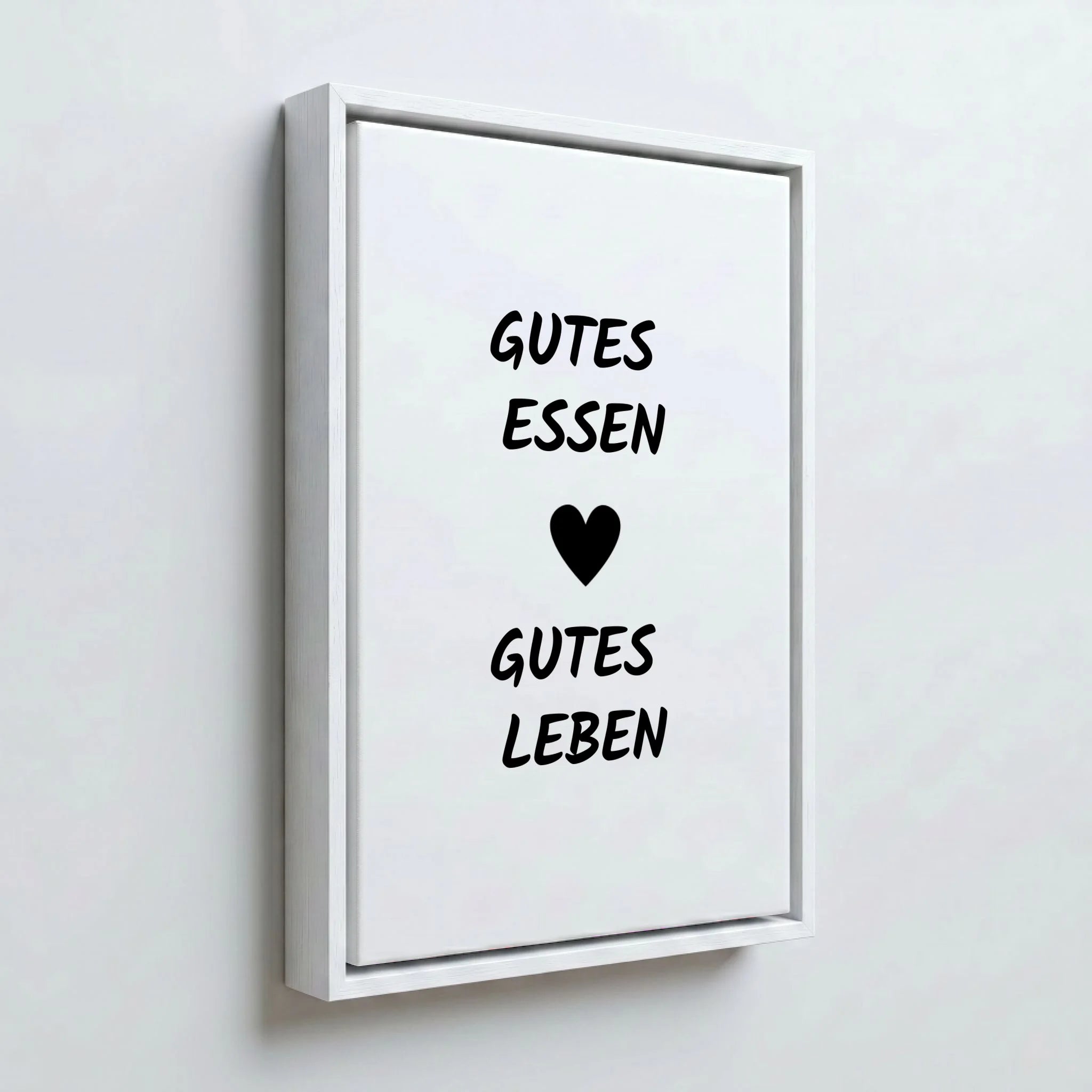 Perspektive Wand 23weiss frame canvas