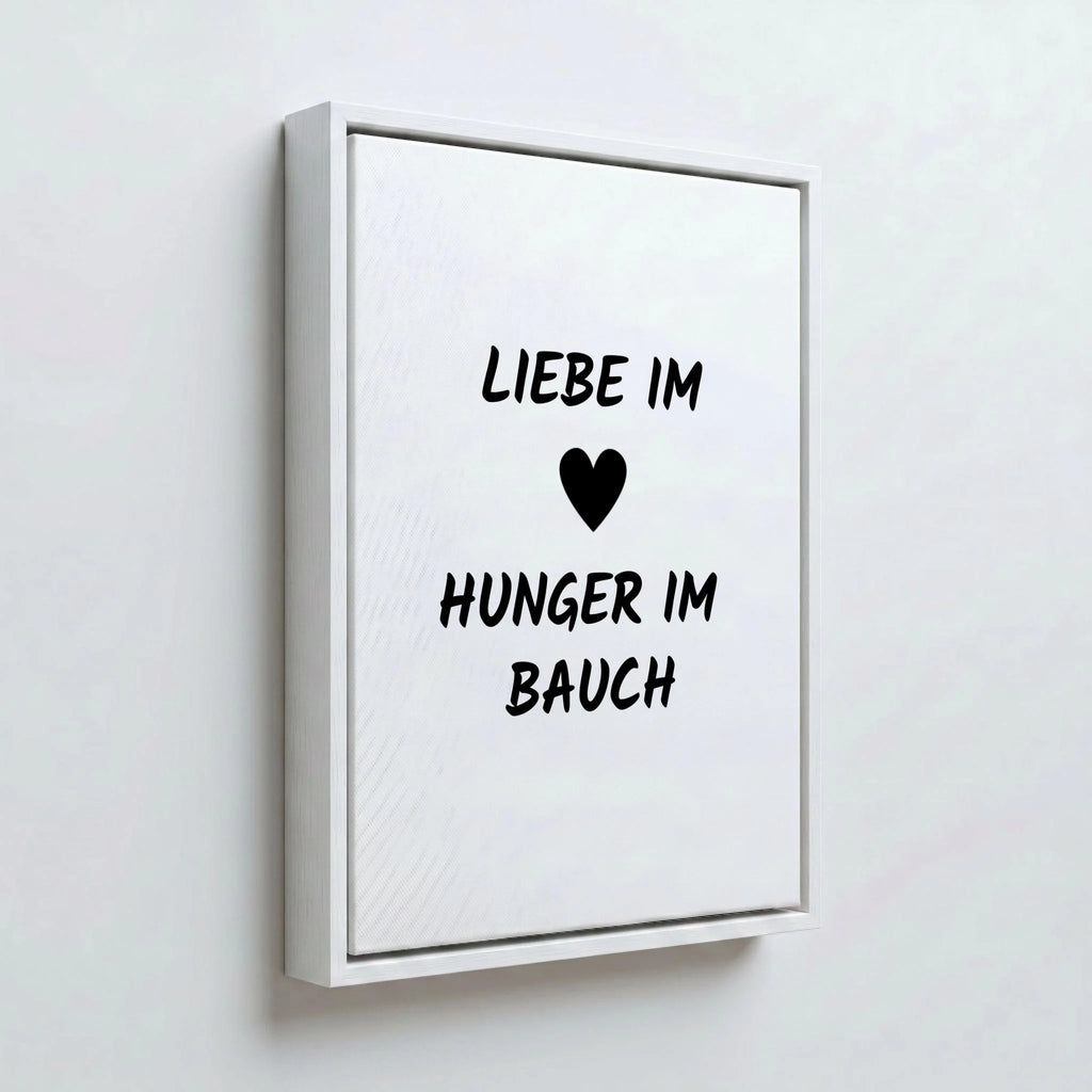 Perspektive Wand 34weiss canvas