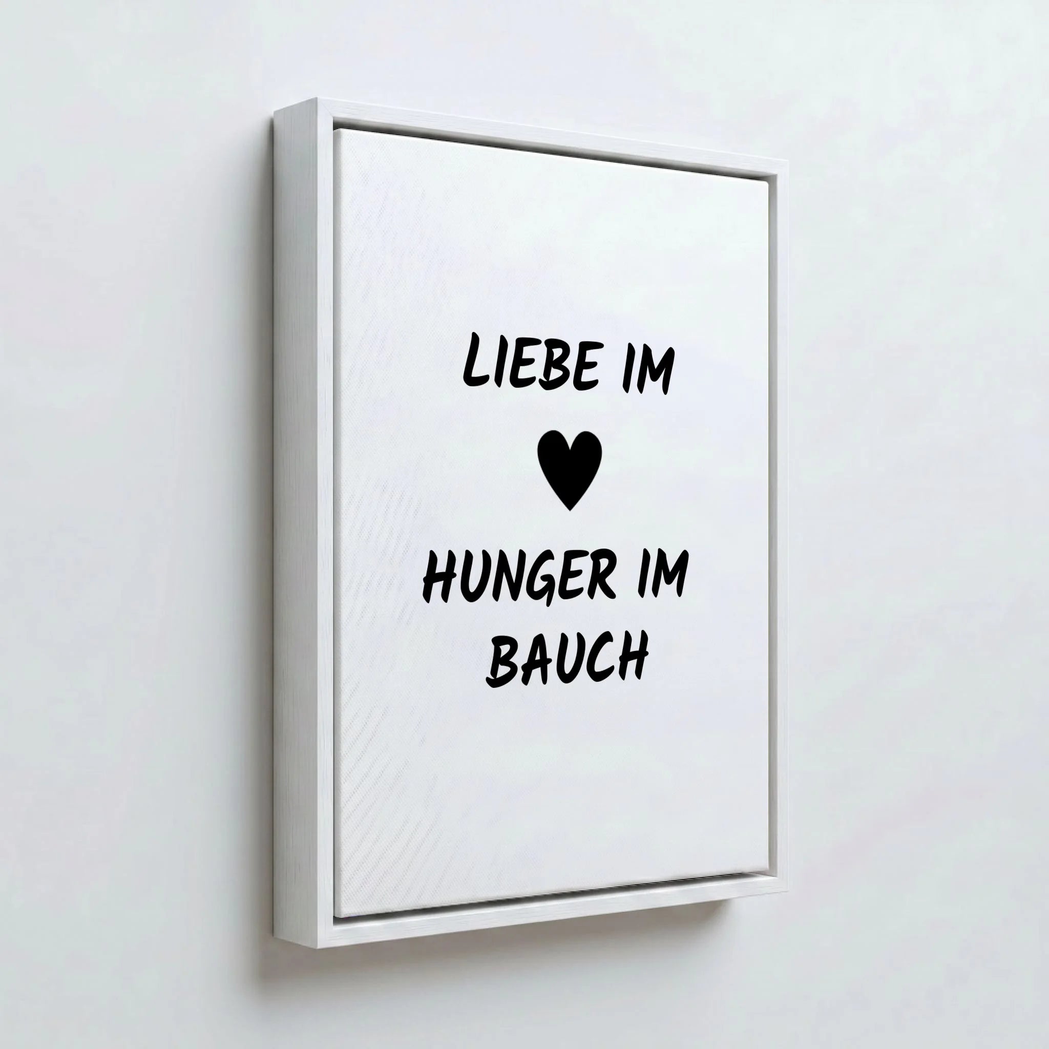 Perspektive Wand 34weiss canvas