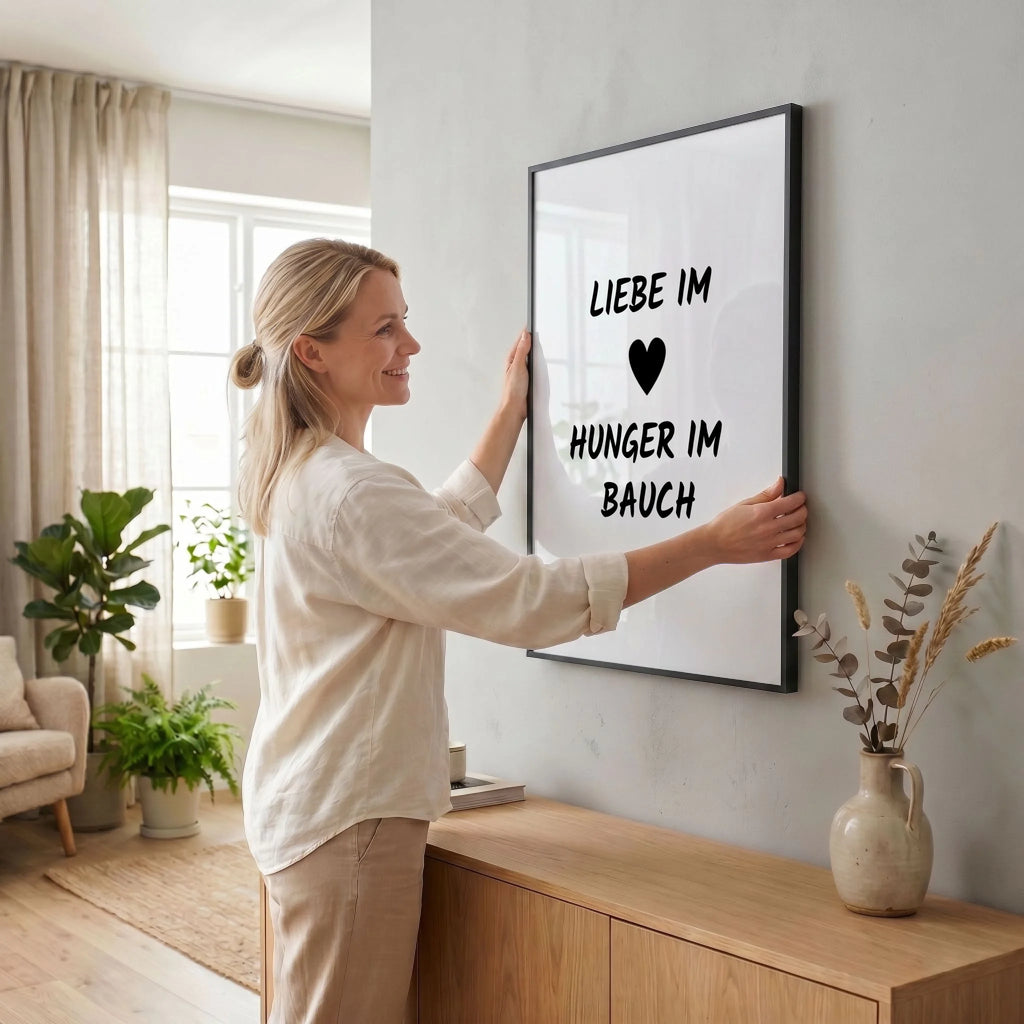 34 Poster schwarz