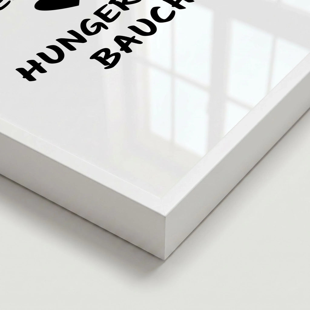 Poster weiss Close Up